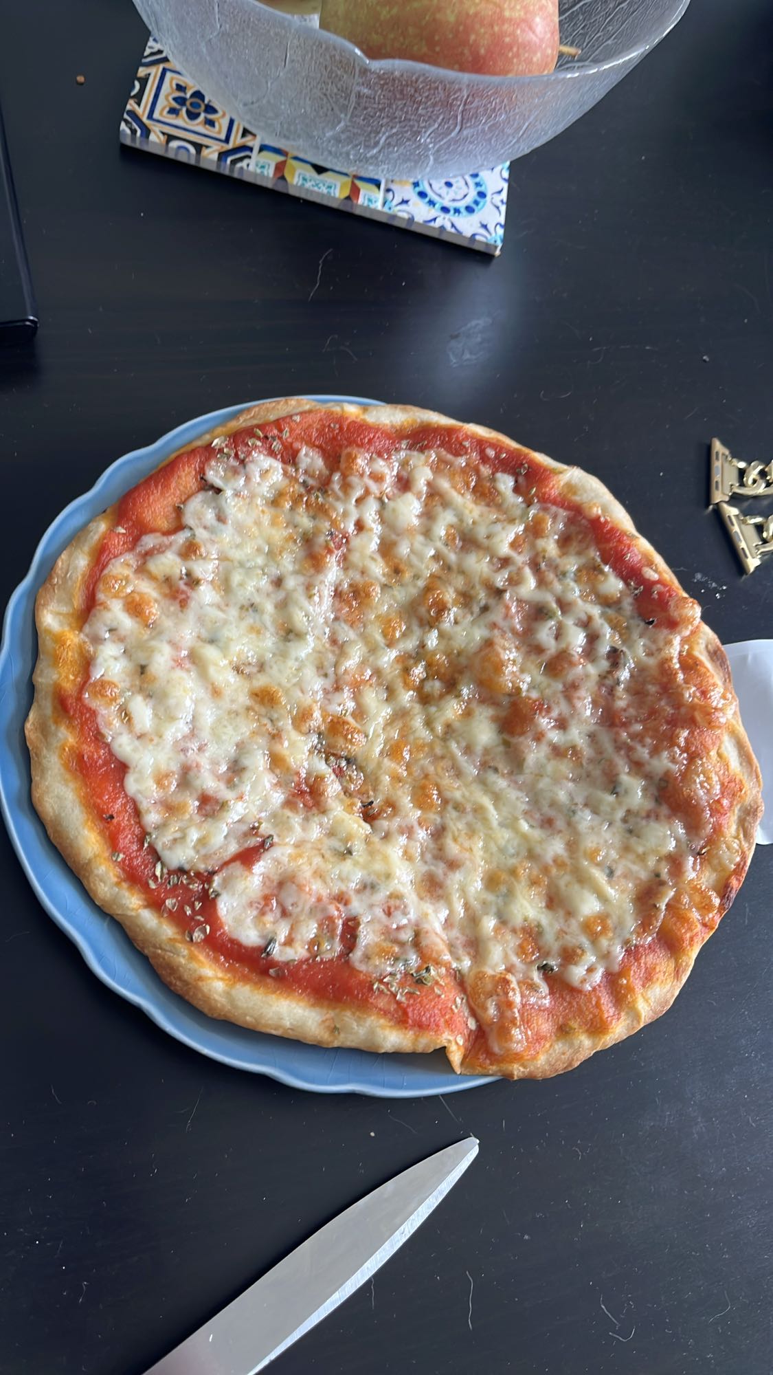 Pizza margherita maison