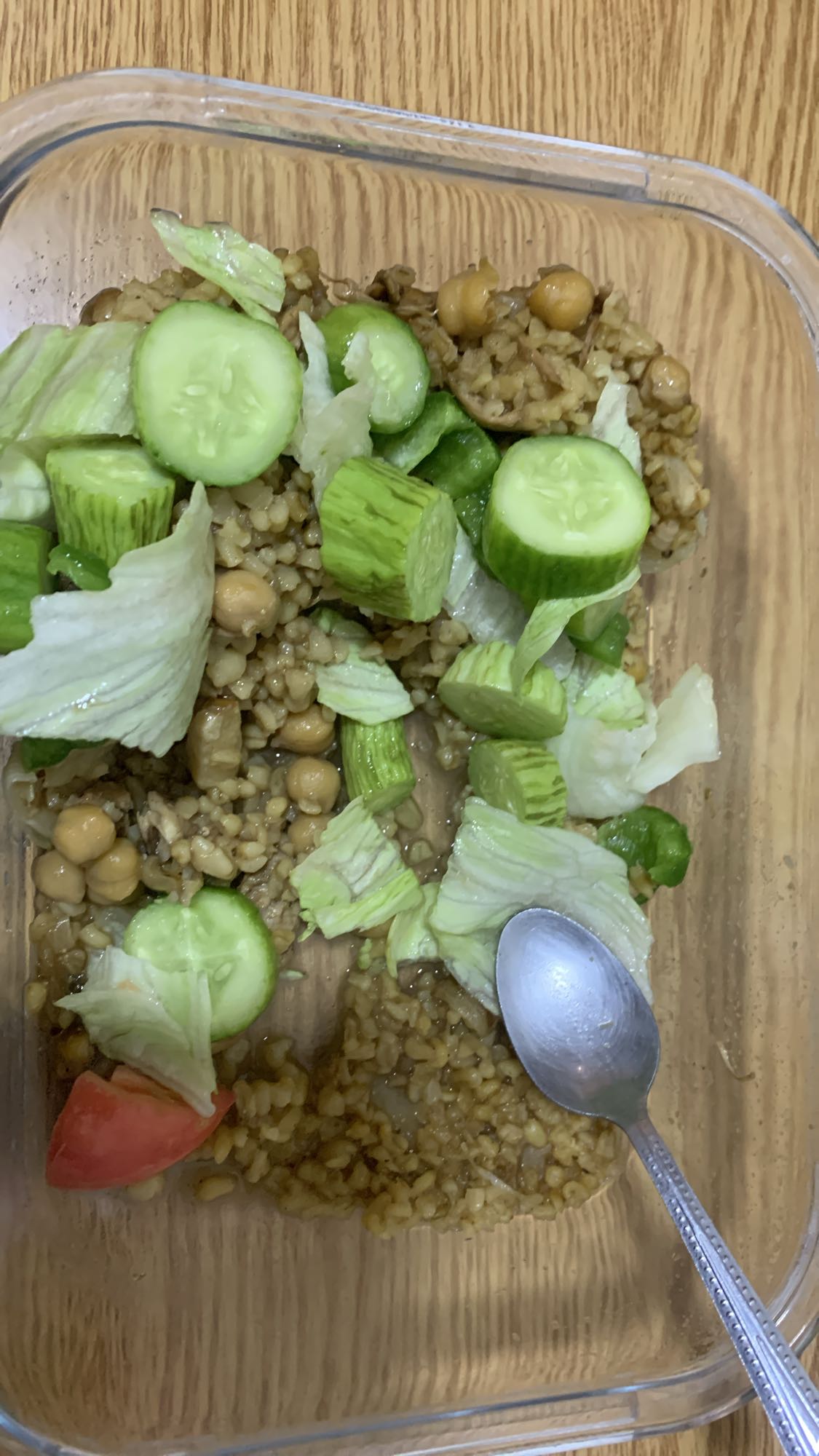 Chickpea Rice Salad Bowl