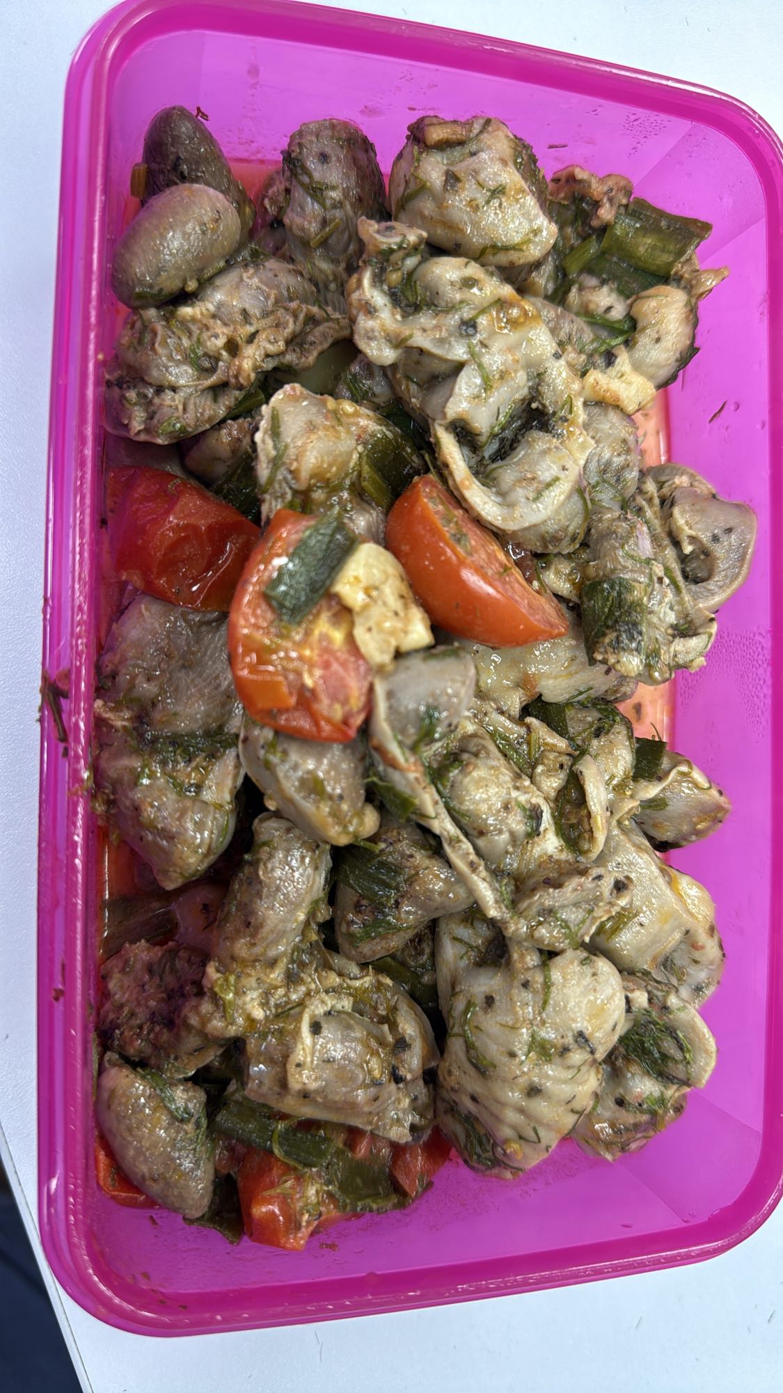 Inimi și pipote cu legume