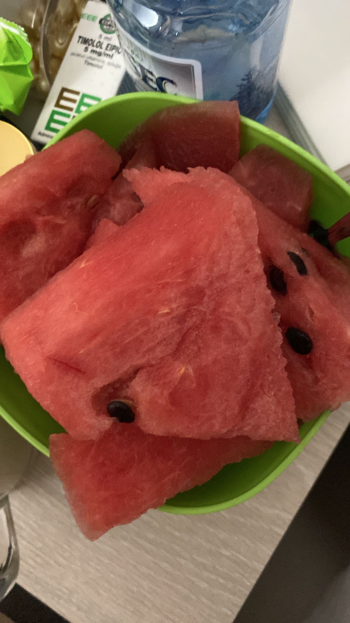 Felii de pepene roșu