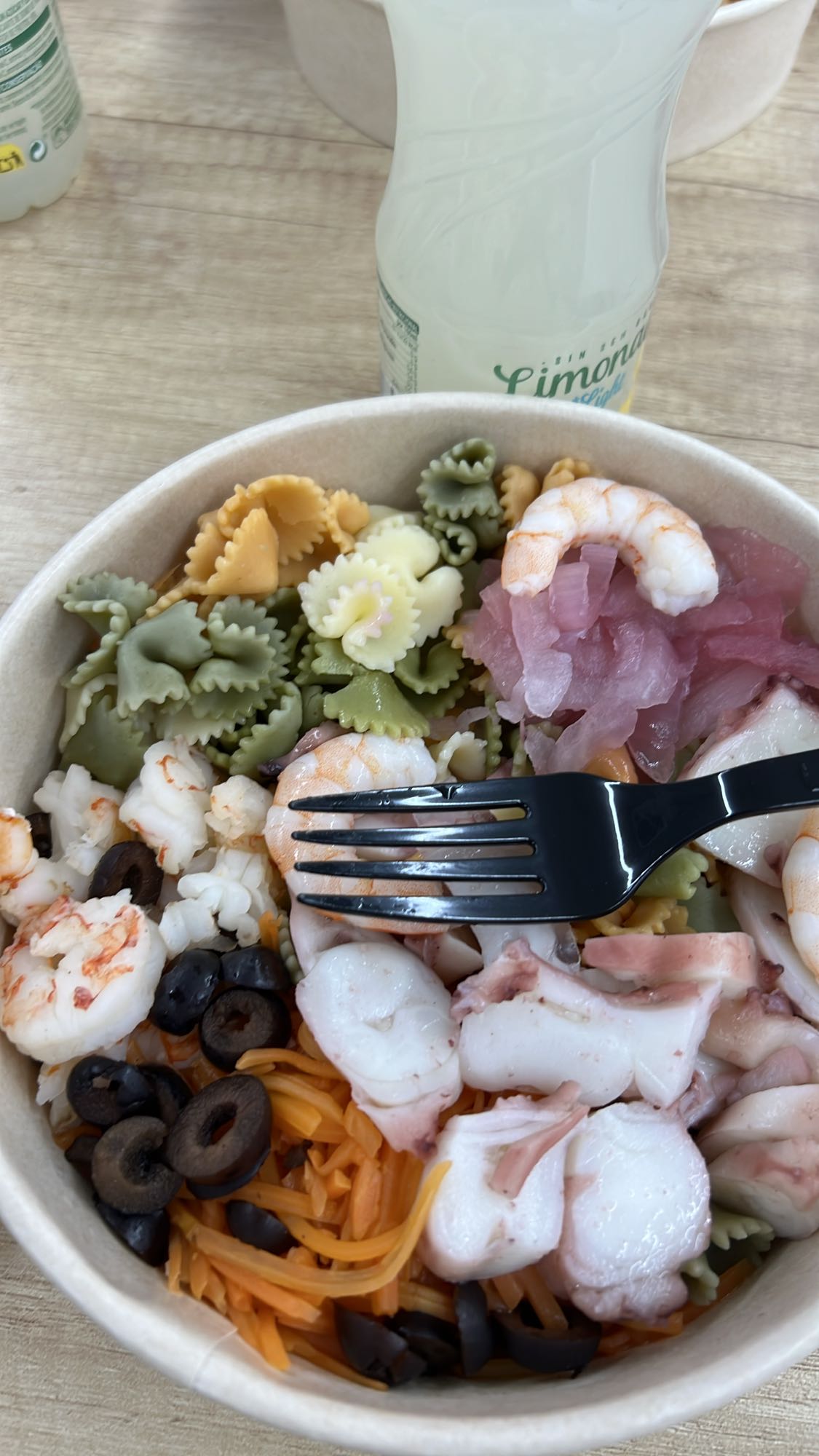 ensalada de mariscos