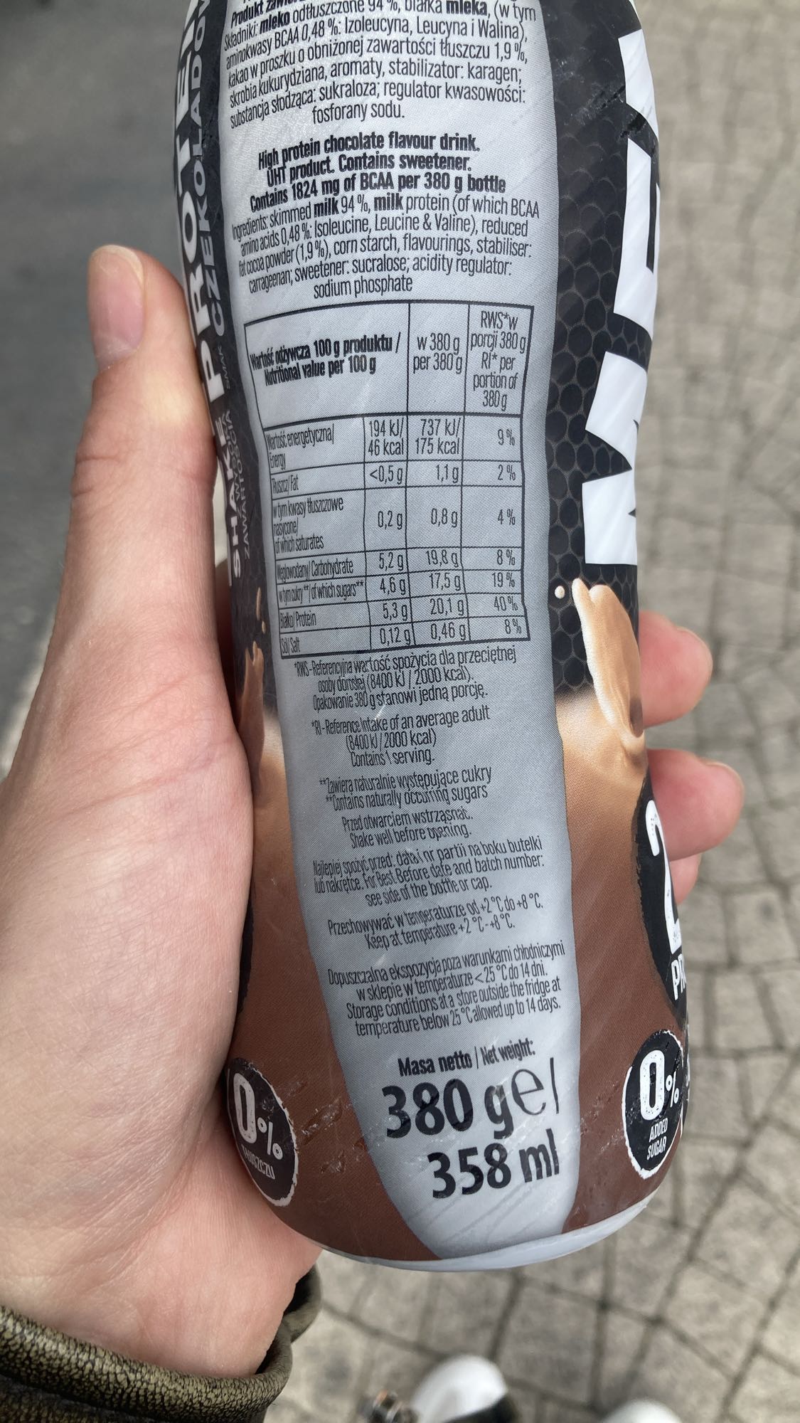 Chocolate Protein Drink