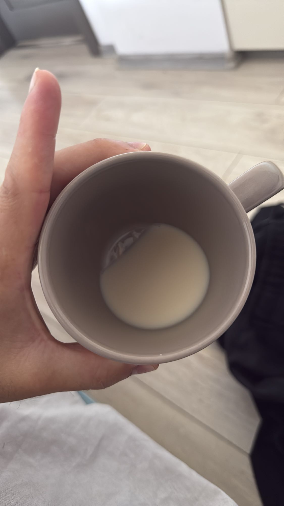 Small milk portion