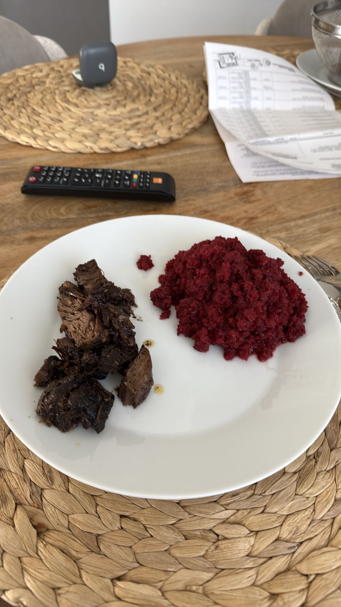 Wołowina z buraczkami