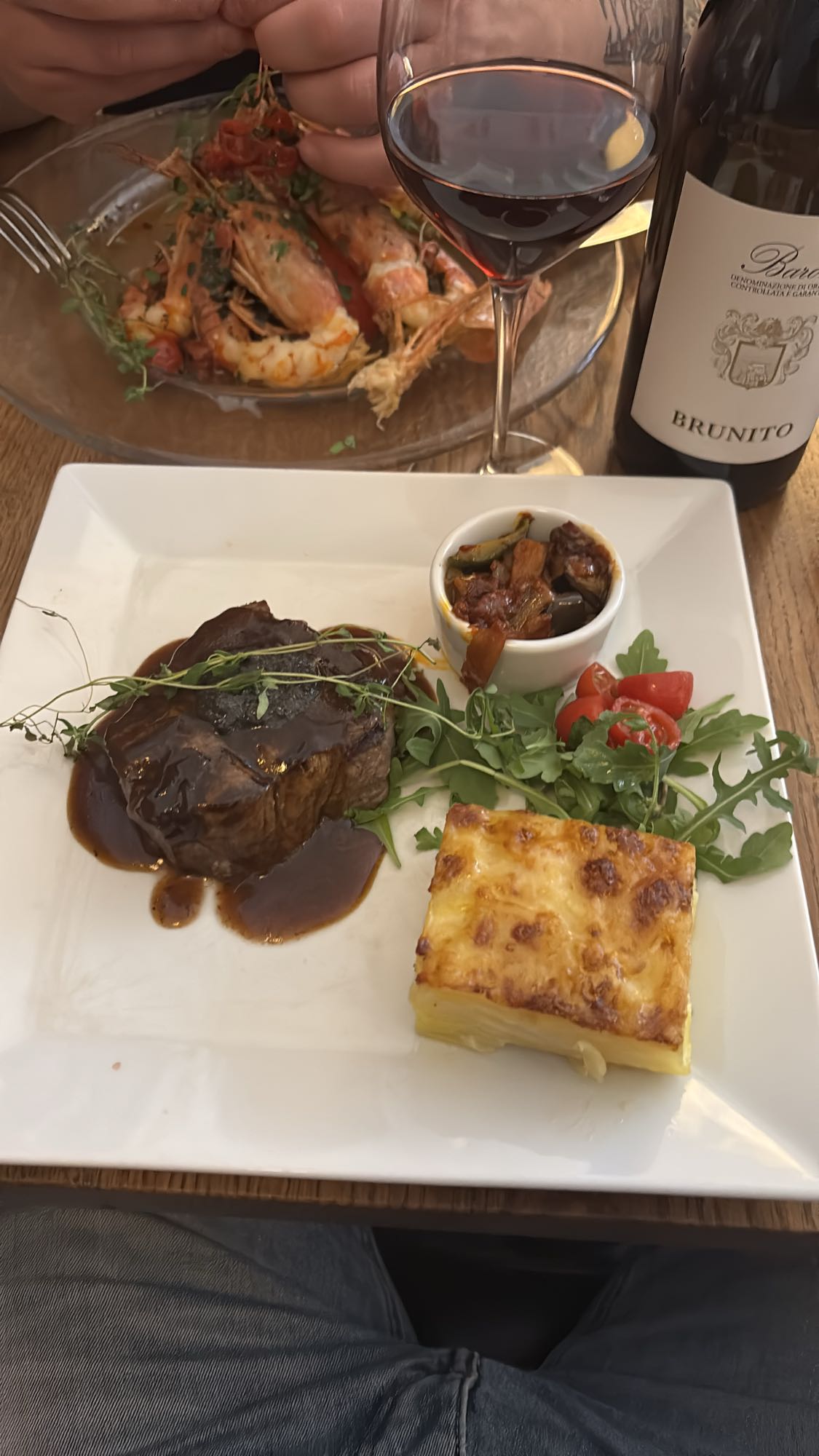 Oxfilé med potatisgratäng