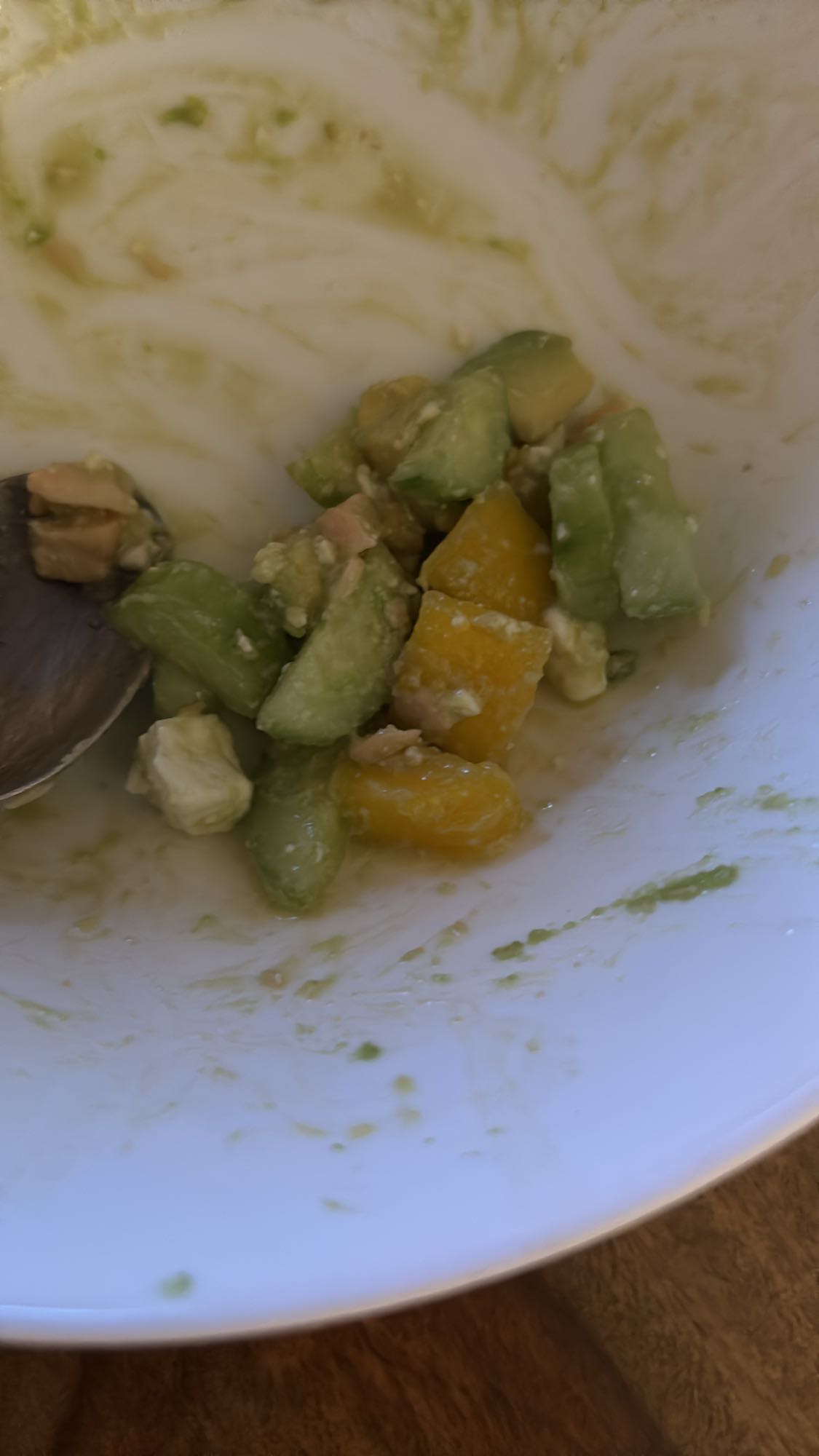 salade avocat mangue