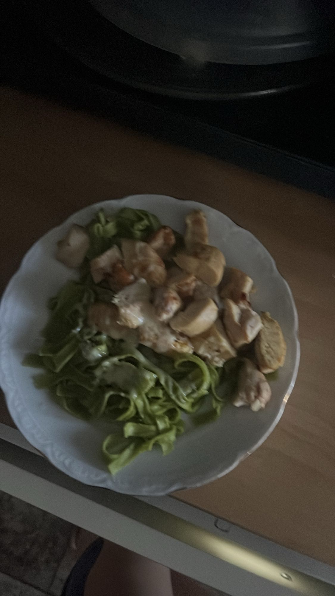 Chicken Spinach Pasta