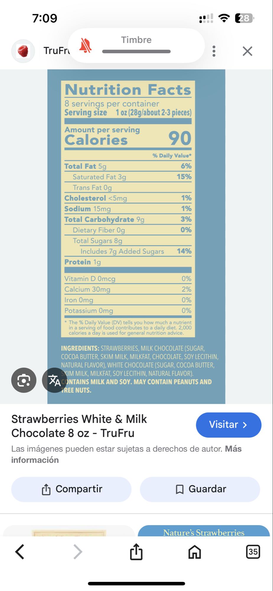 Fresas con chocolate blanco y leche