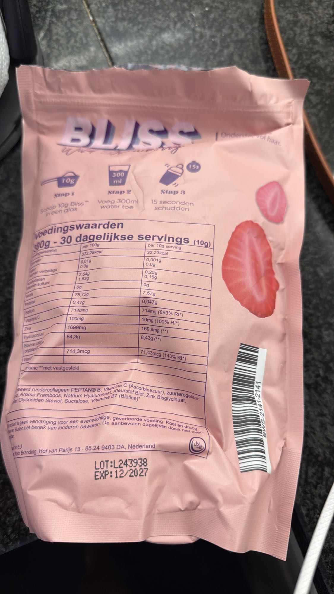 Bliss collageen shake