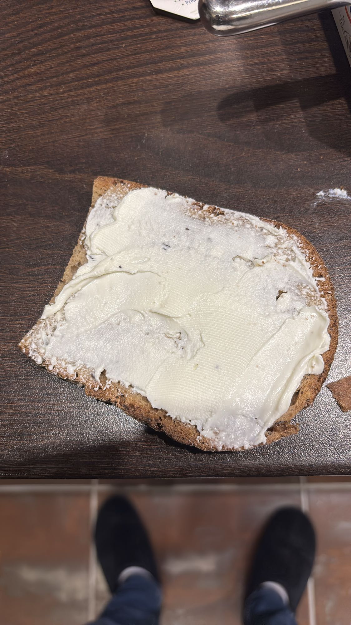 Tartine fromage frais