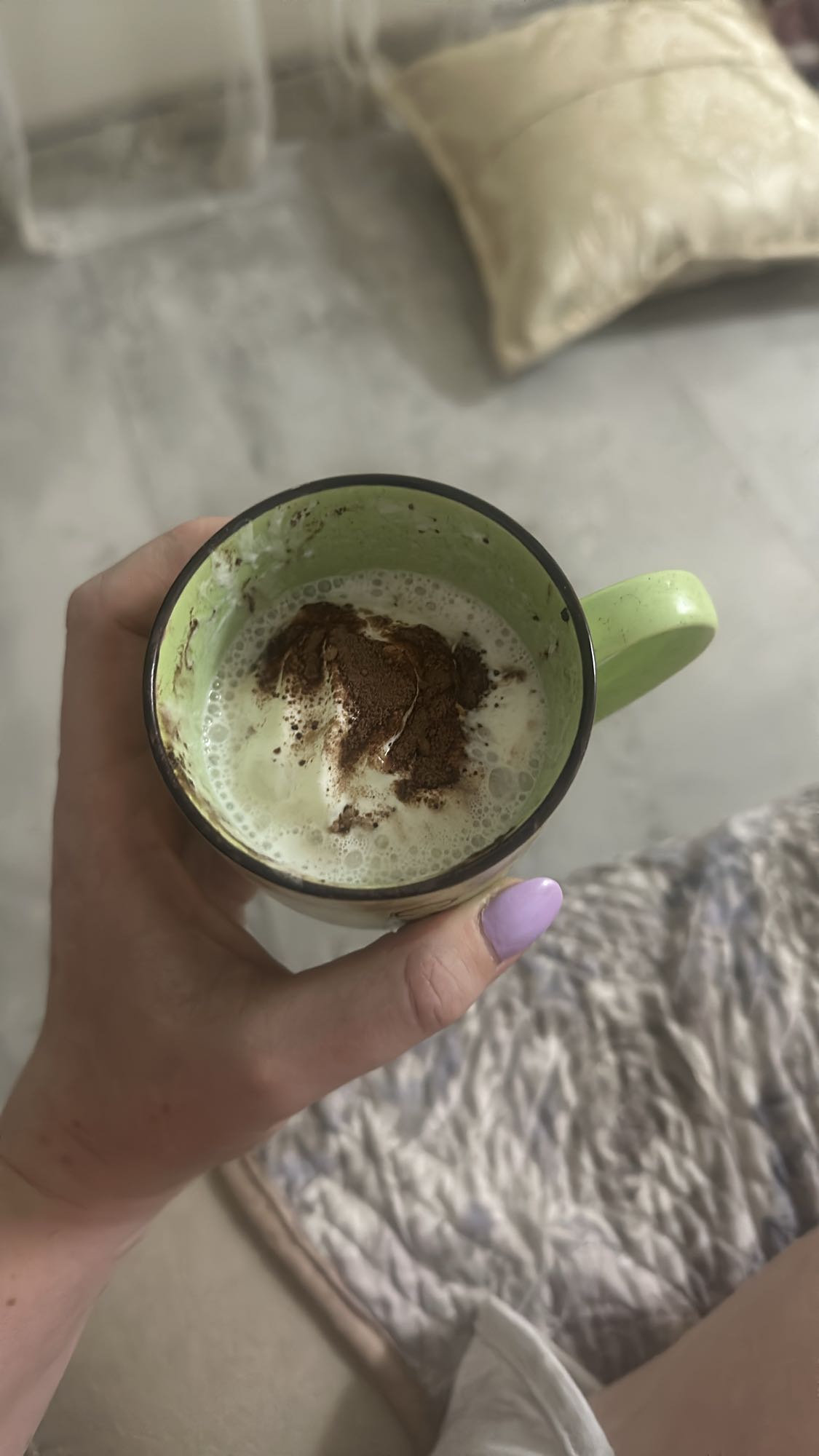 Cacao cu lapte și frișcă