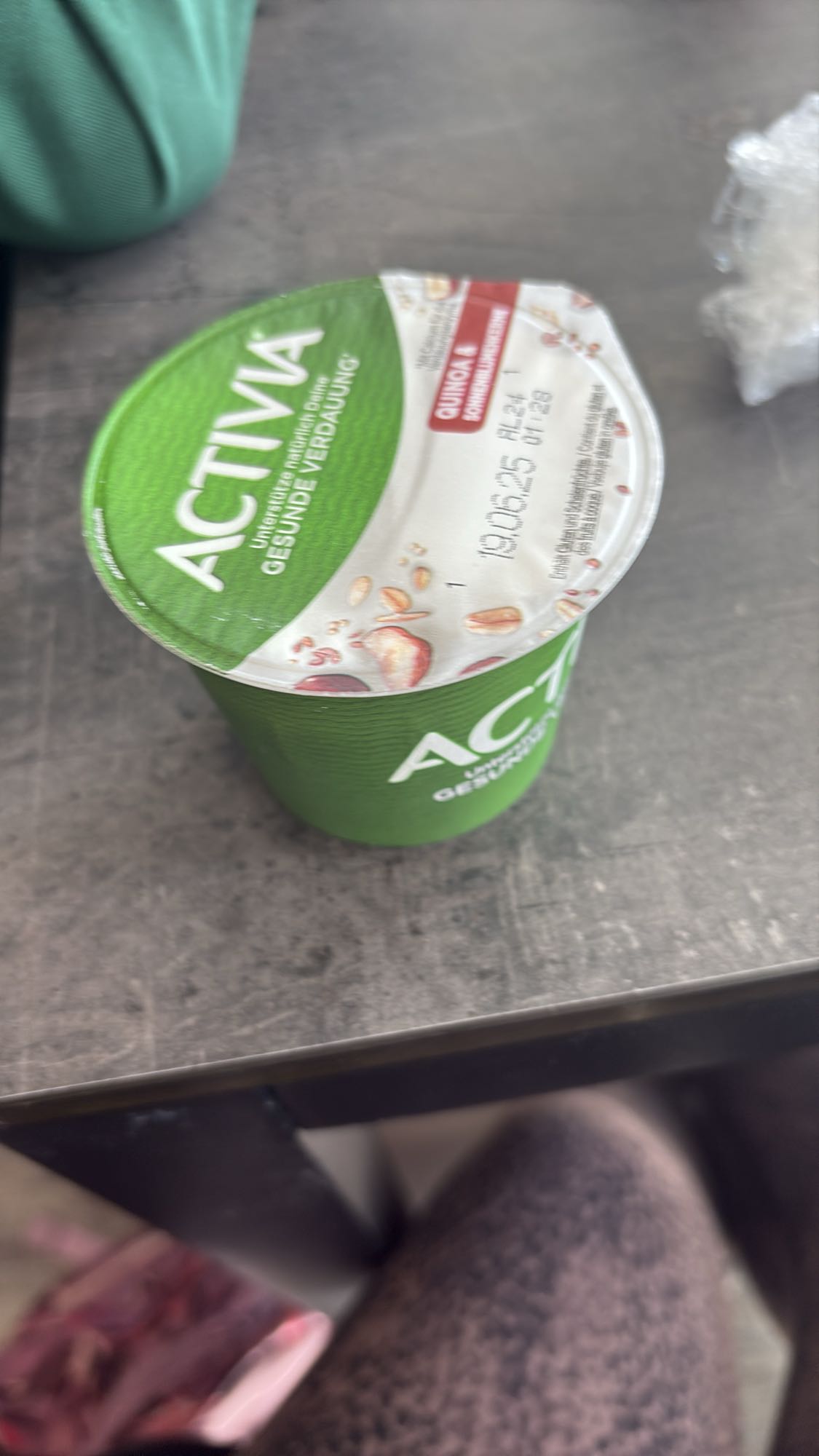 Activia joghurt quinoa