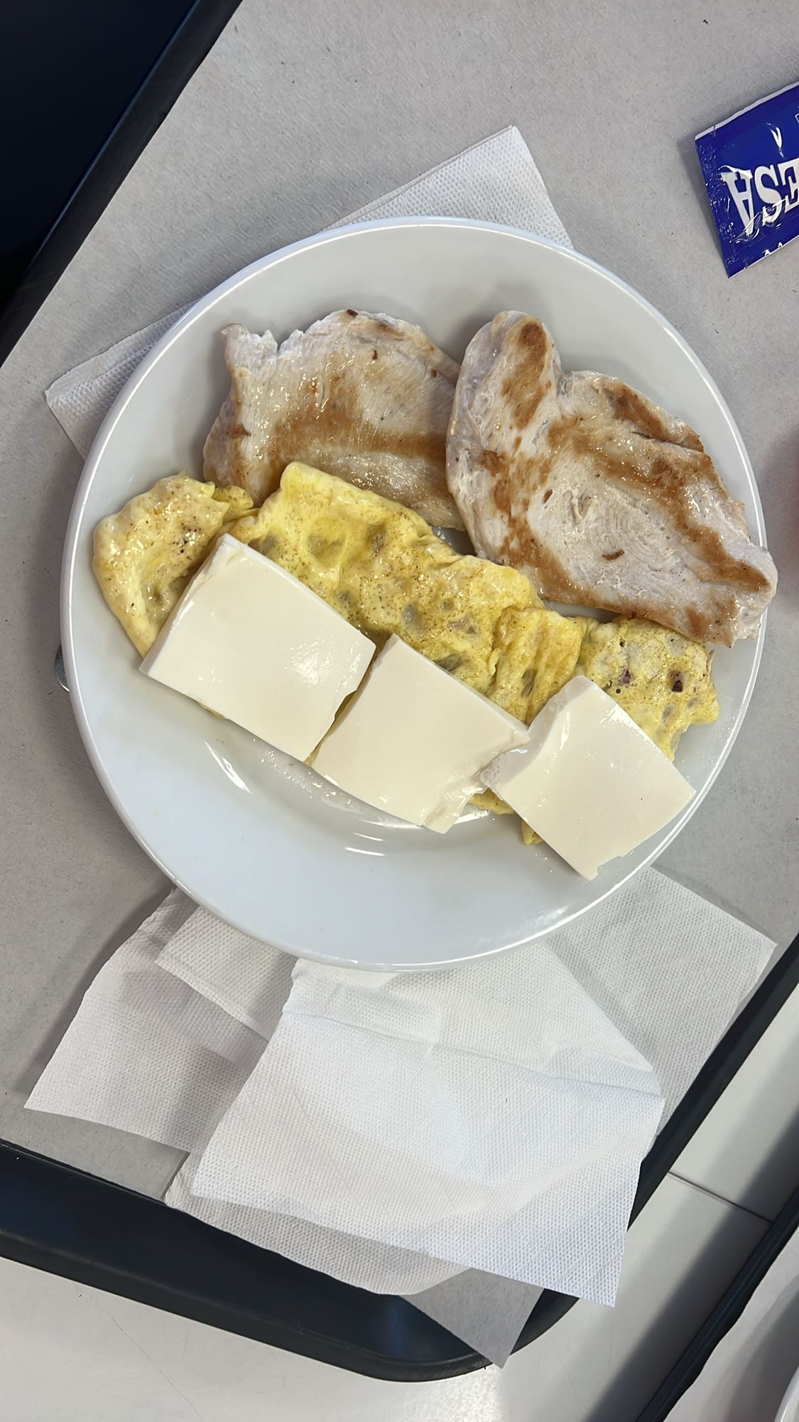 Desayuno proteico sencillo