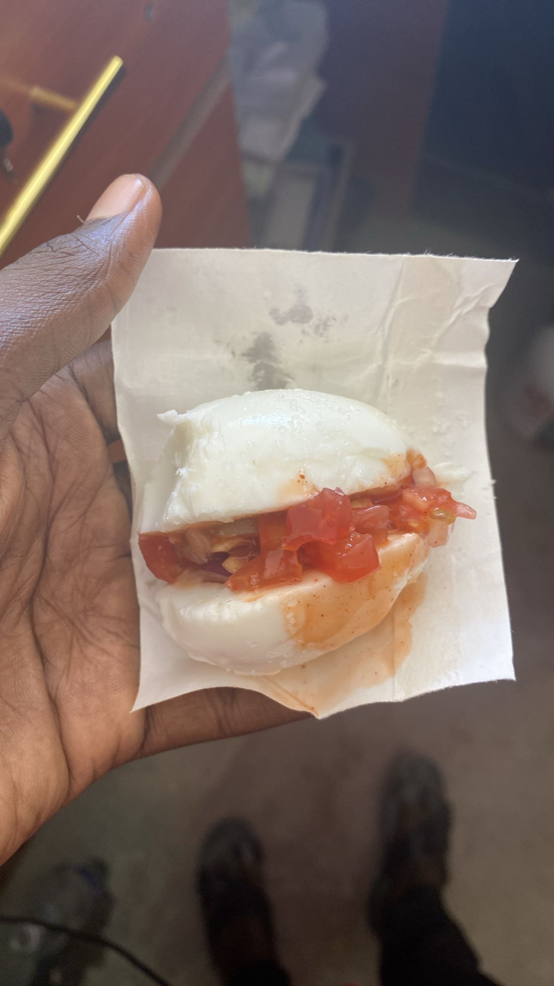 Boiled Egg Sandwich