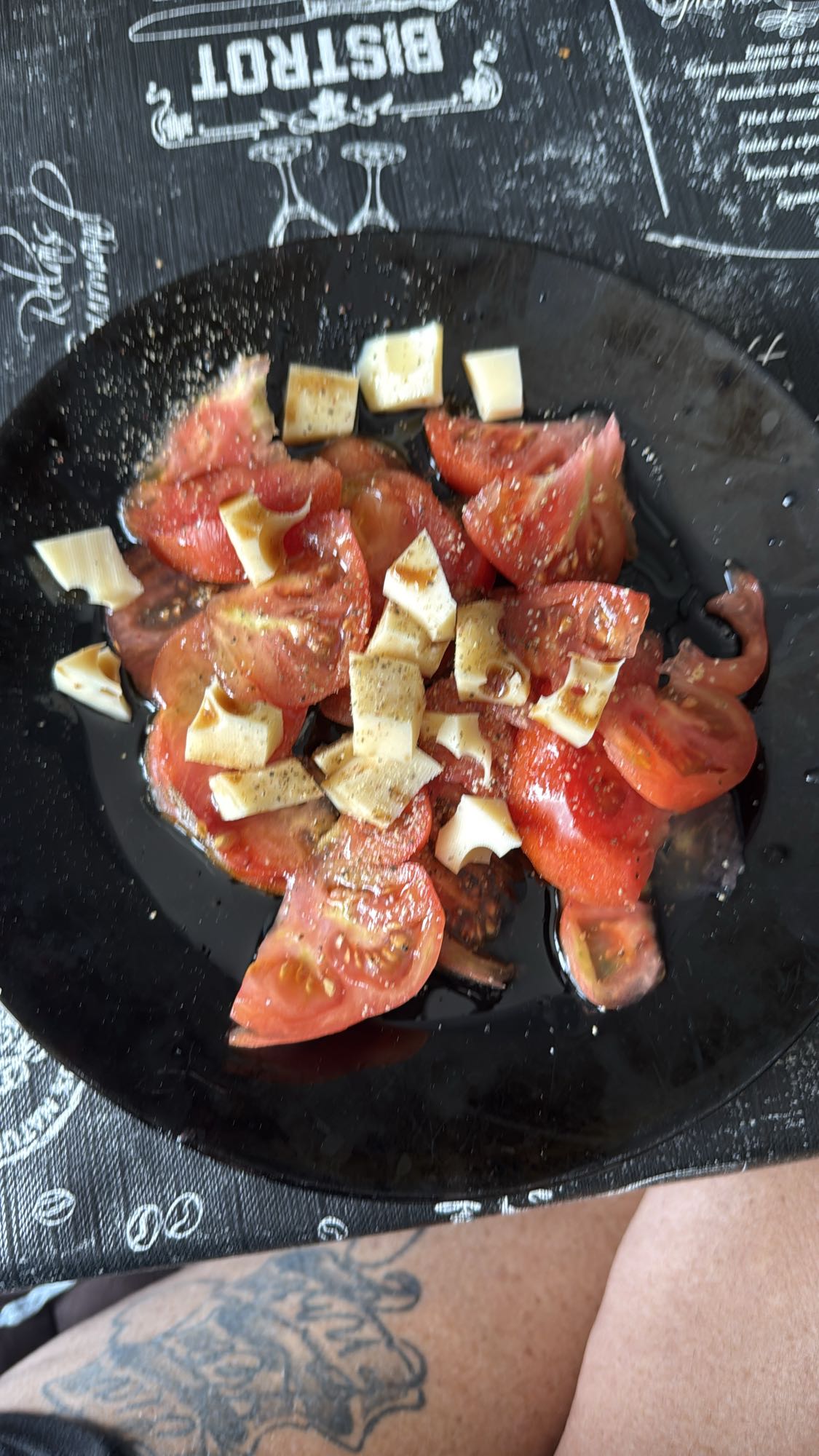 salade tomate fromage
