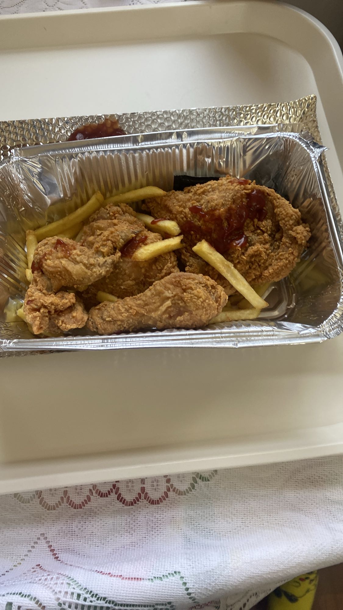 Fried Chicken & Fries