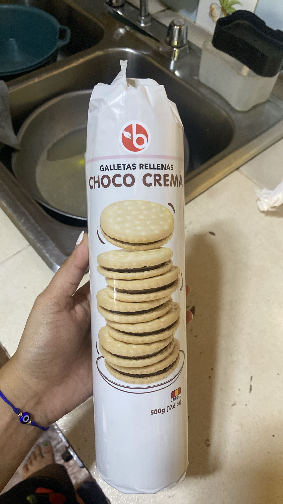 Galletas choco crema