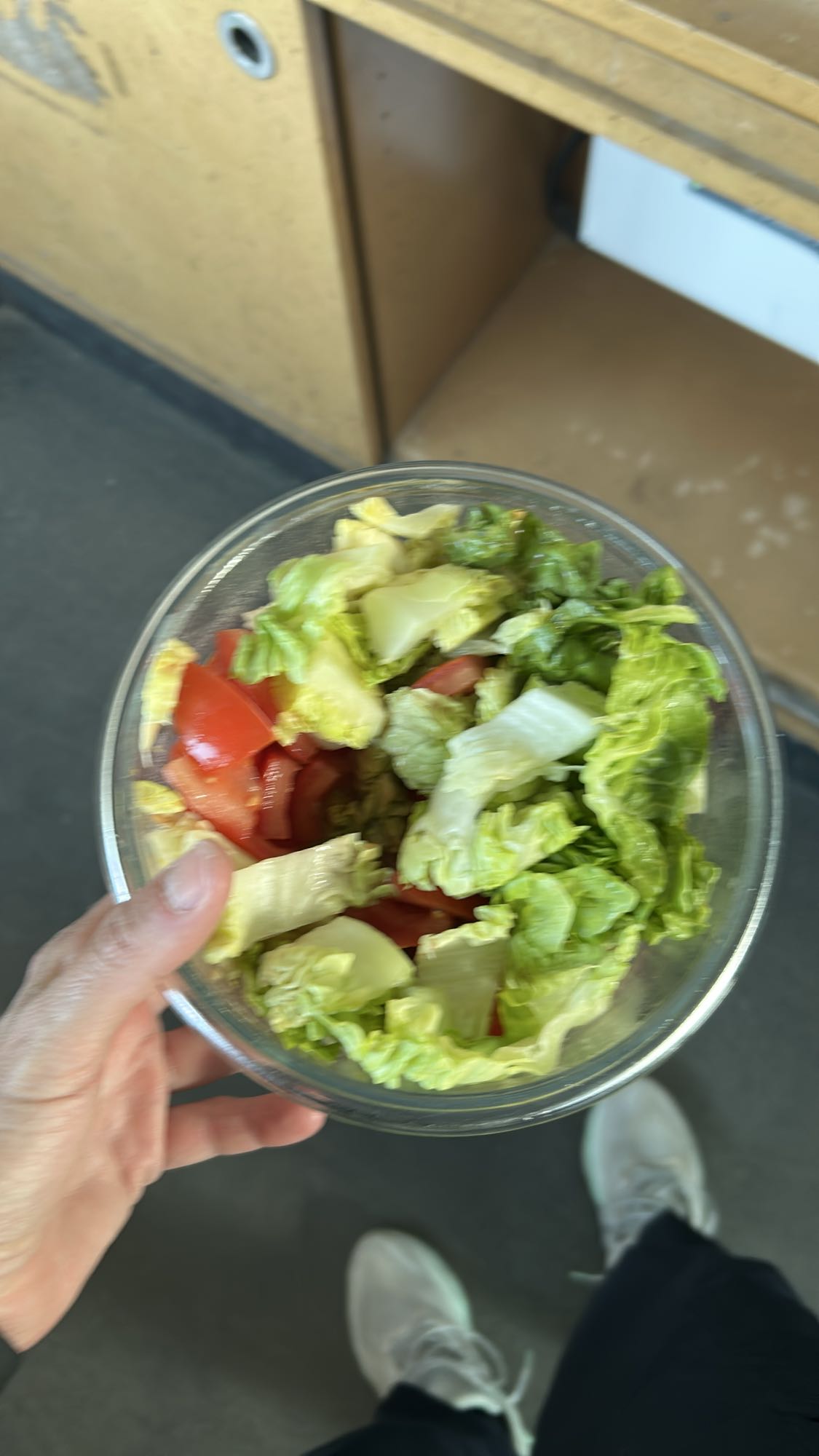 Salade verte fraîche