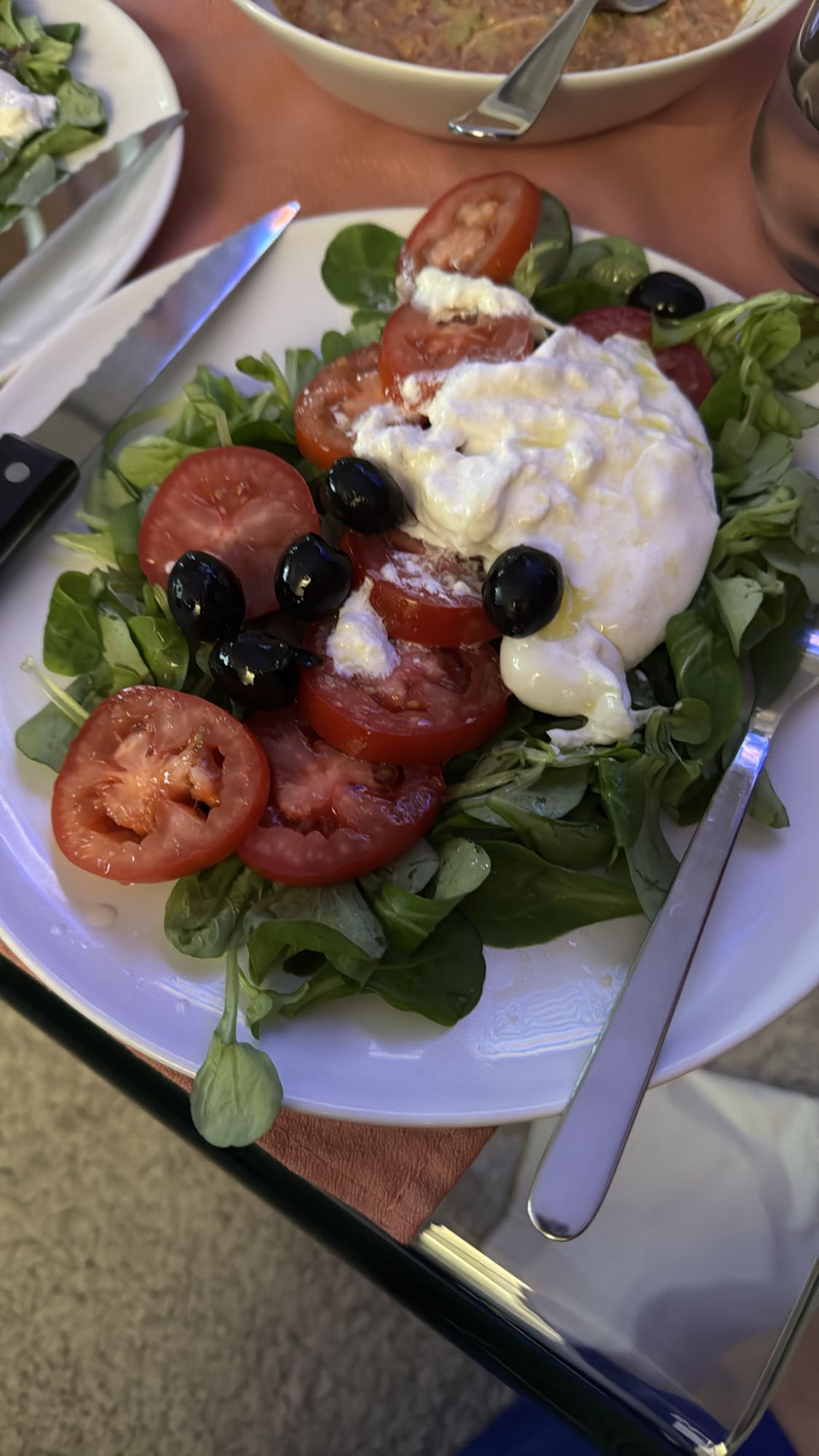 ensalada de burrata