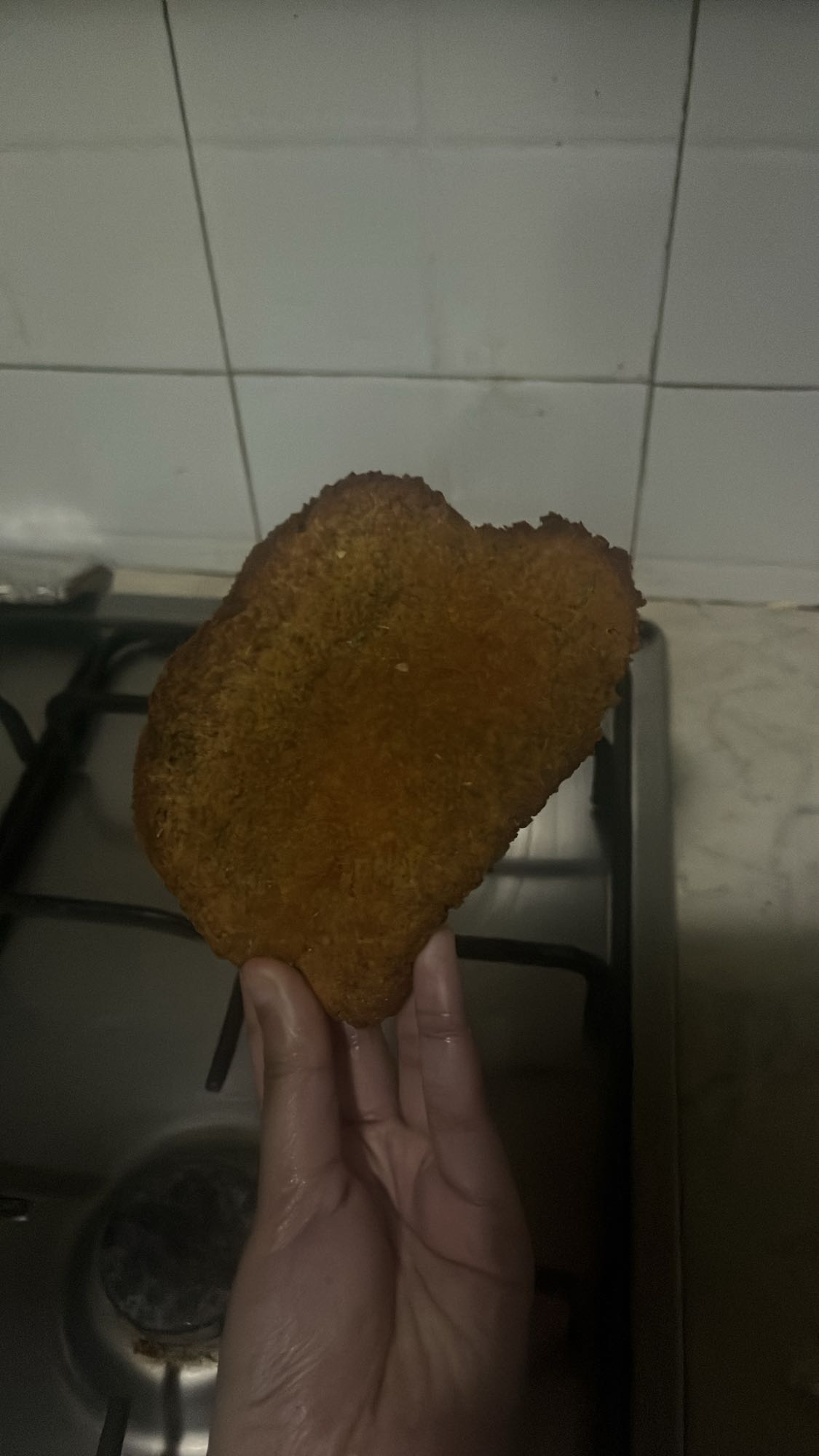 Fried breaded cutlet