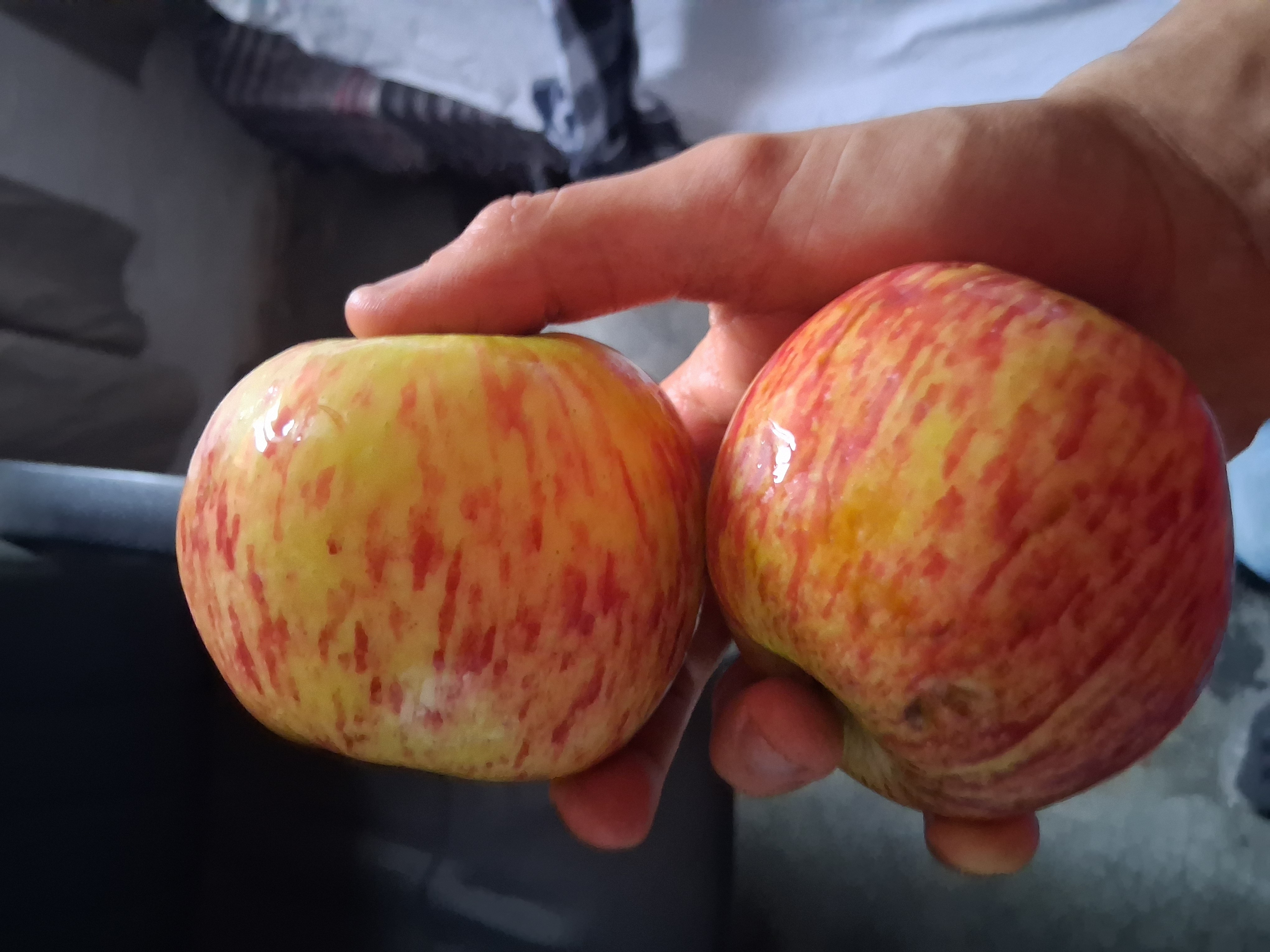 Manzanas frescas