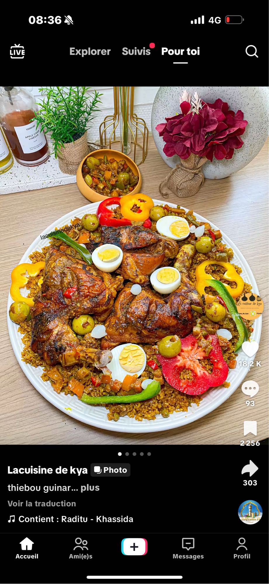 Thiebou guinar sénégalais