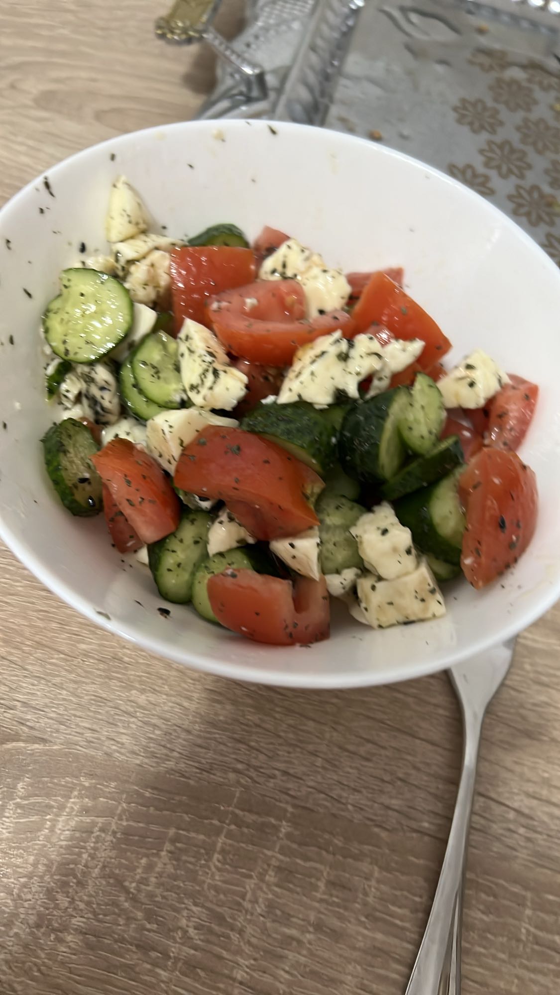 Tomato Cucumber Salad