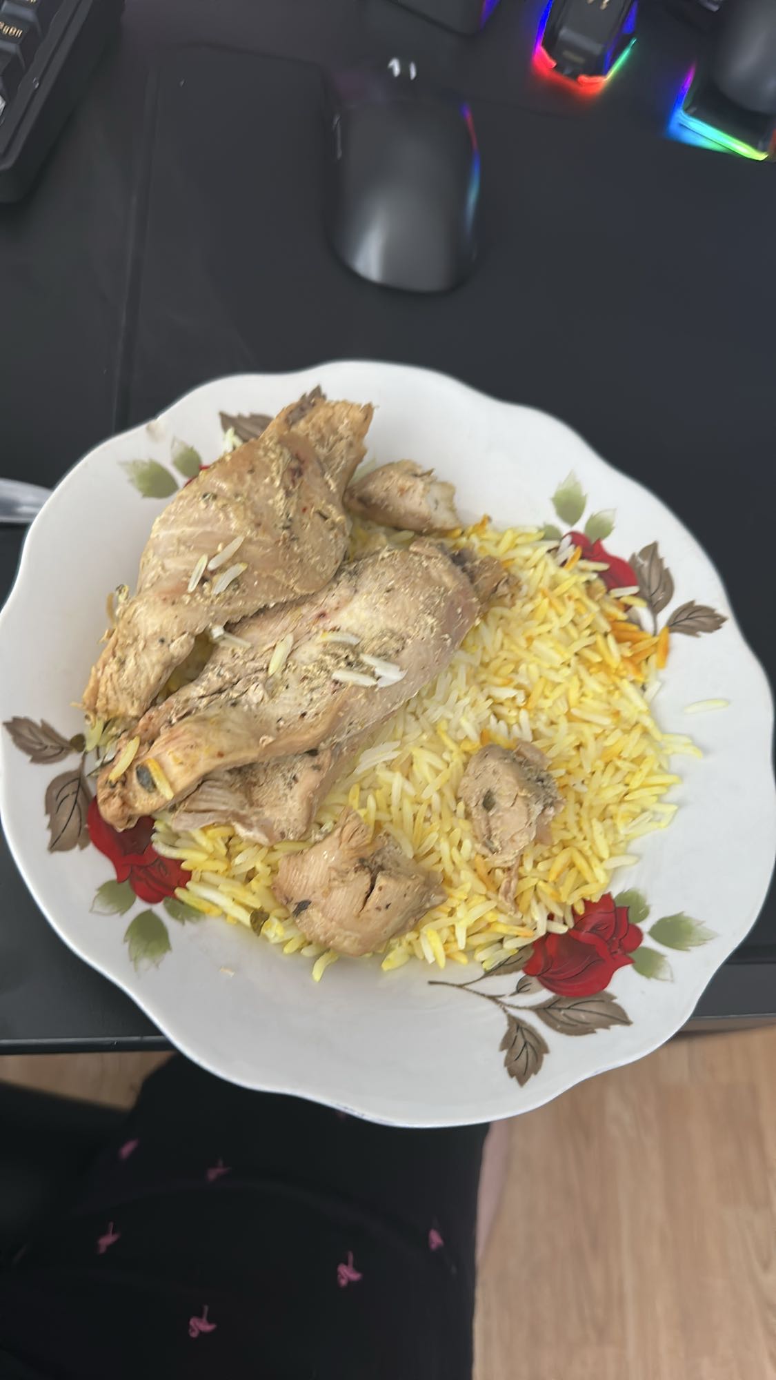 Курица с рисом