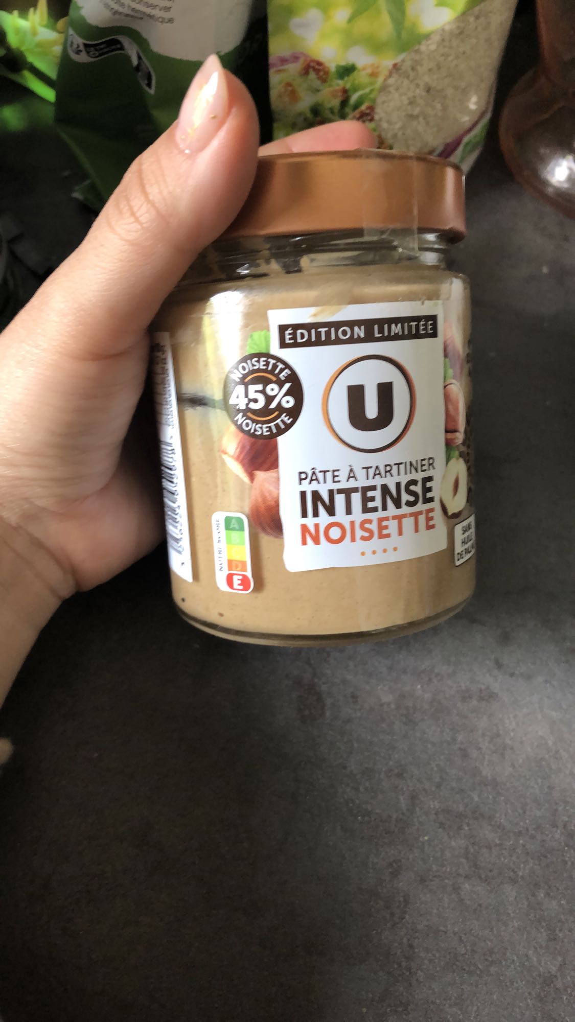Pâte noisette intense