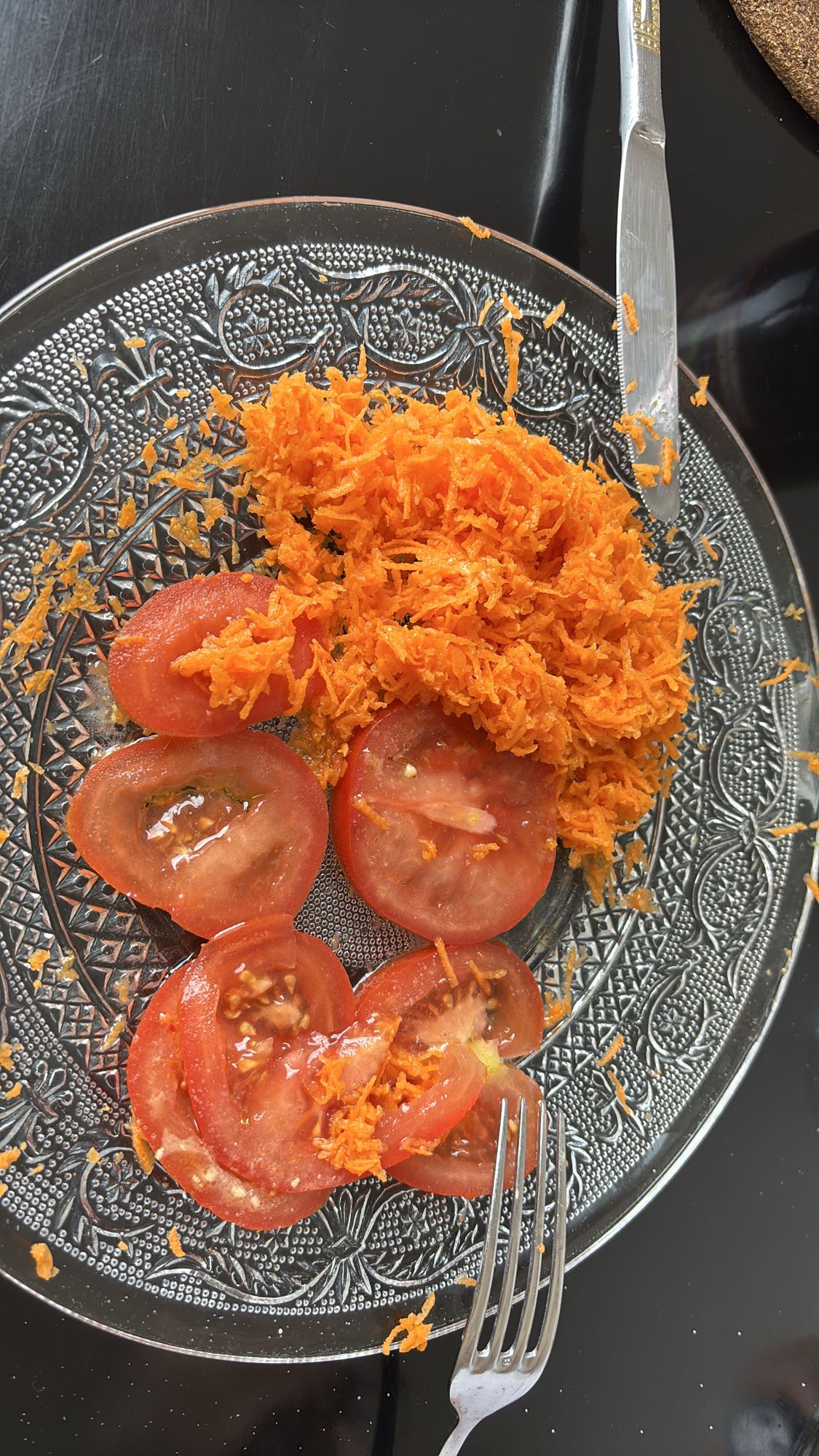 Salade carotte tomate