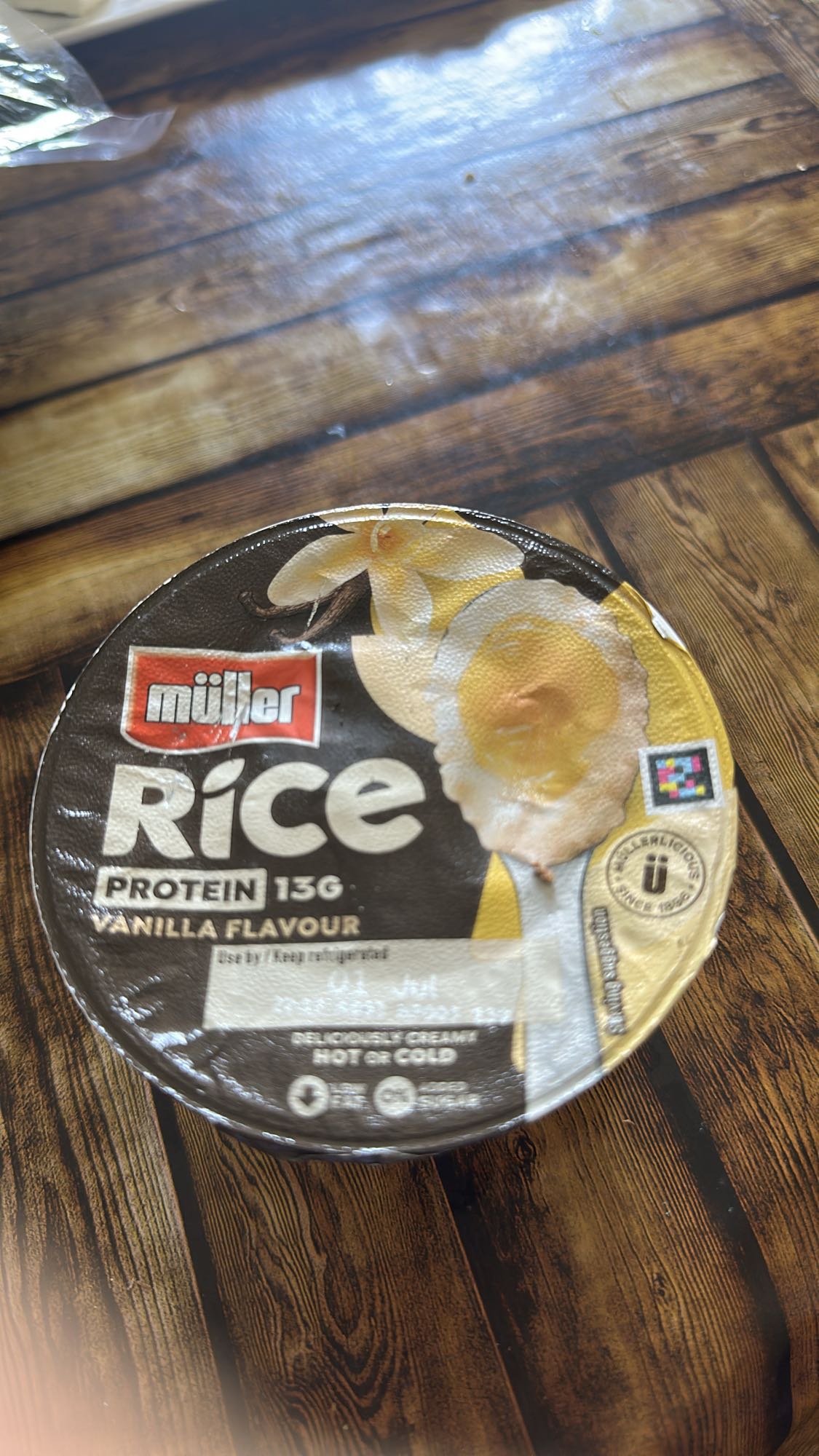 Vanilla Rice Protein Pot