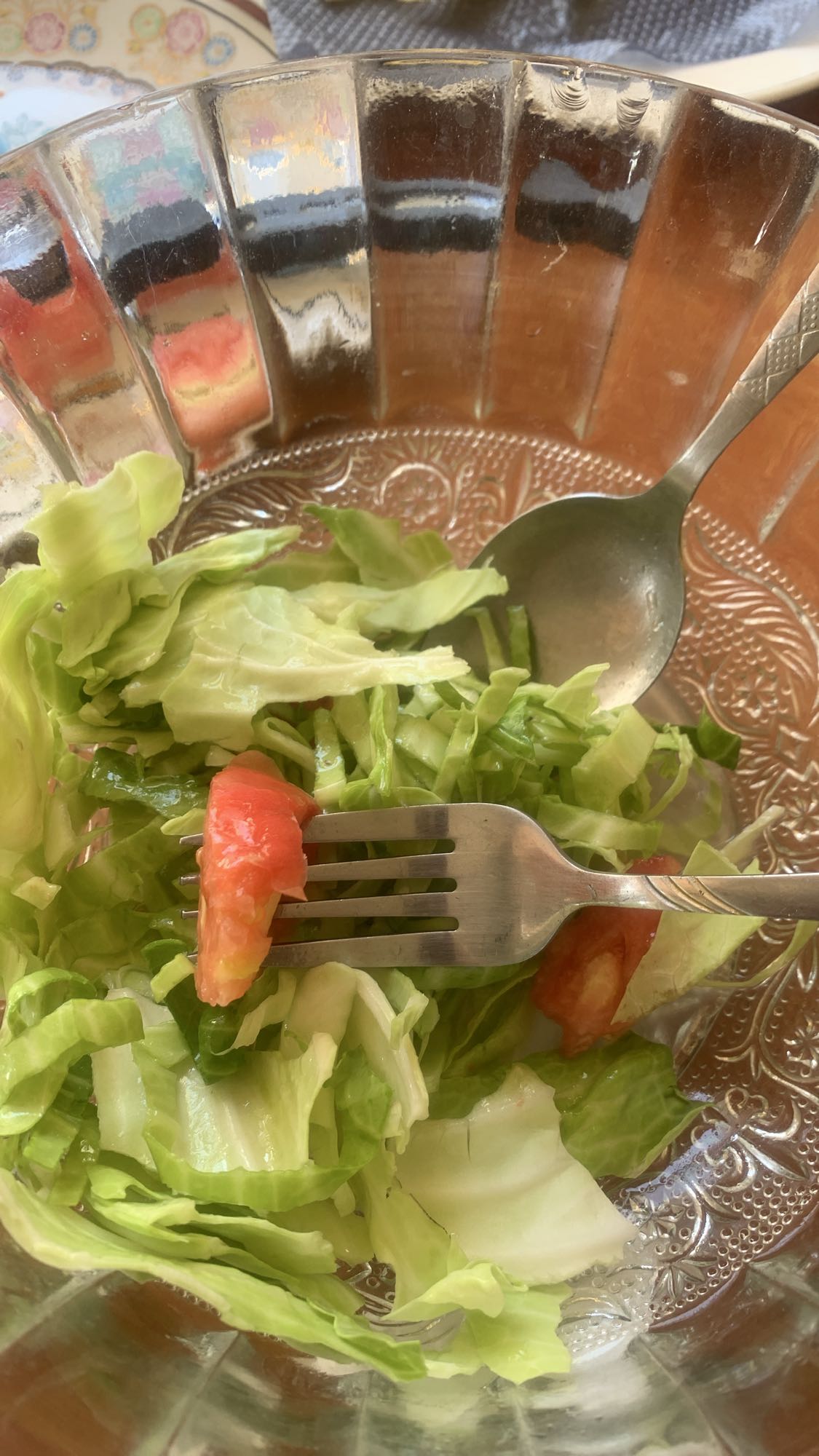 Simple cabbage salad