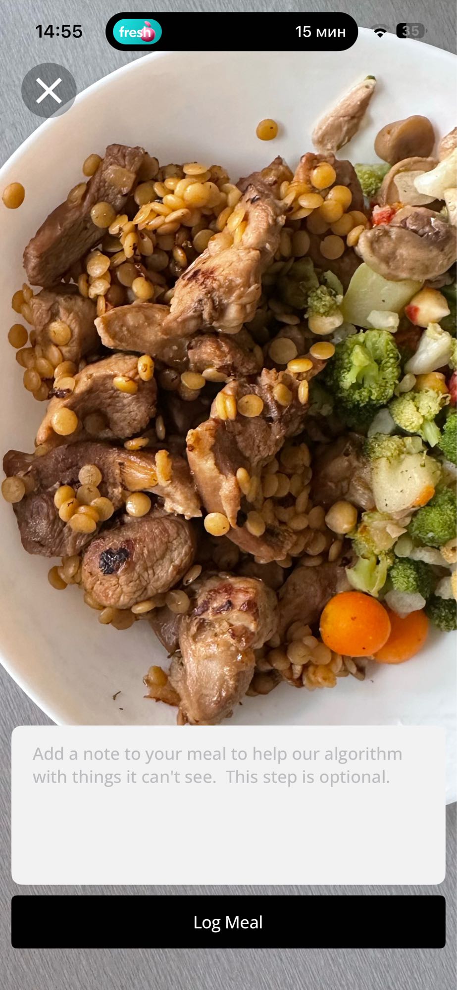 грудка индейки с макаронами