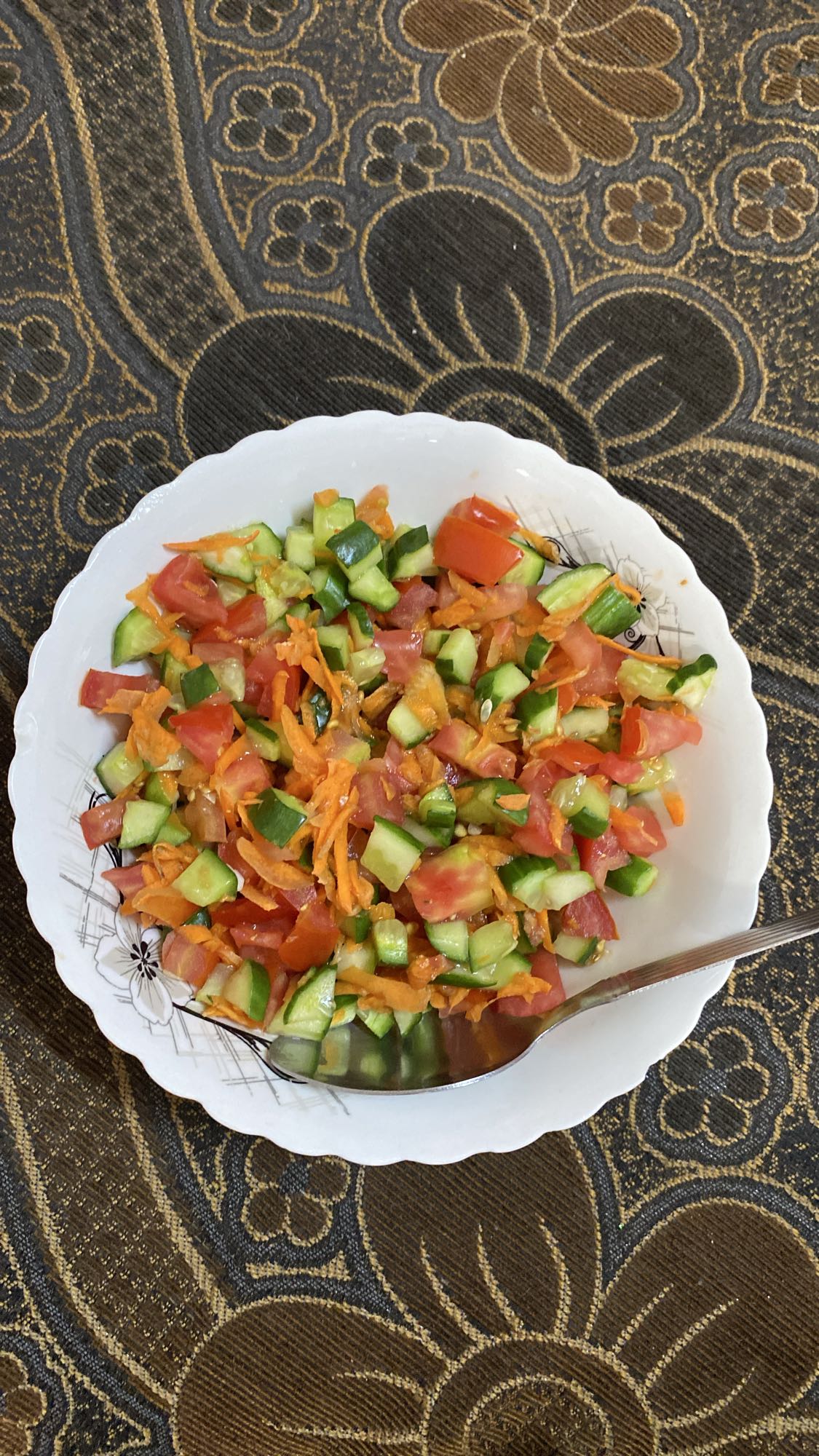 سلطة خضار طازجة