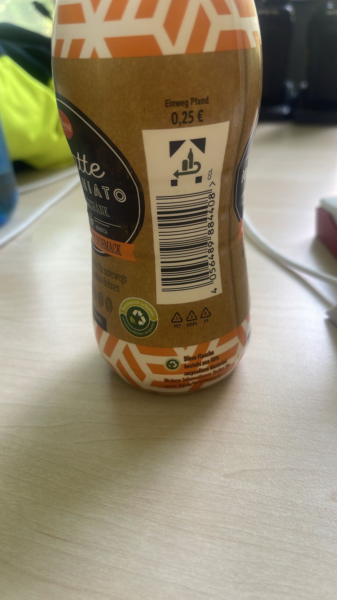 Latte Macchiato Drink