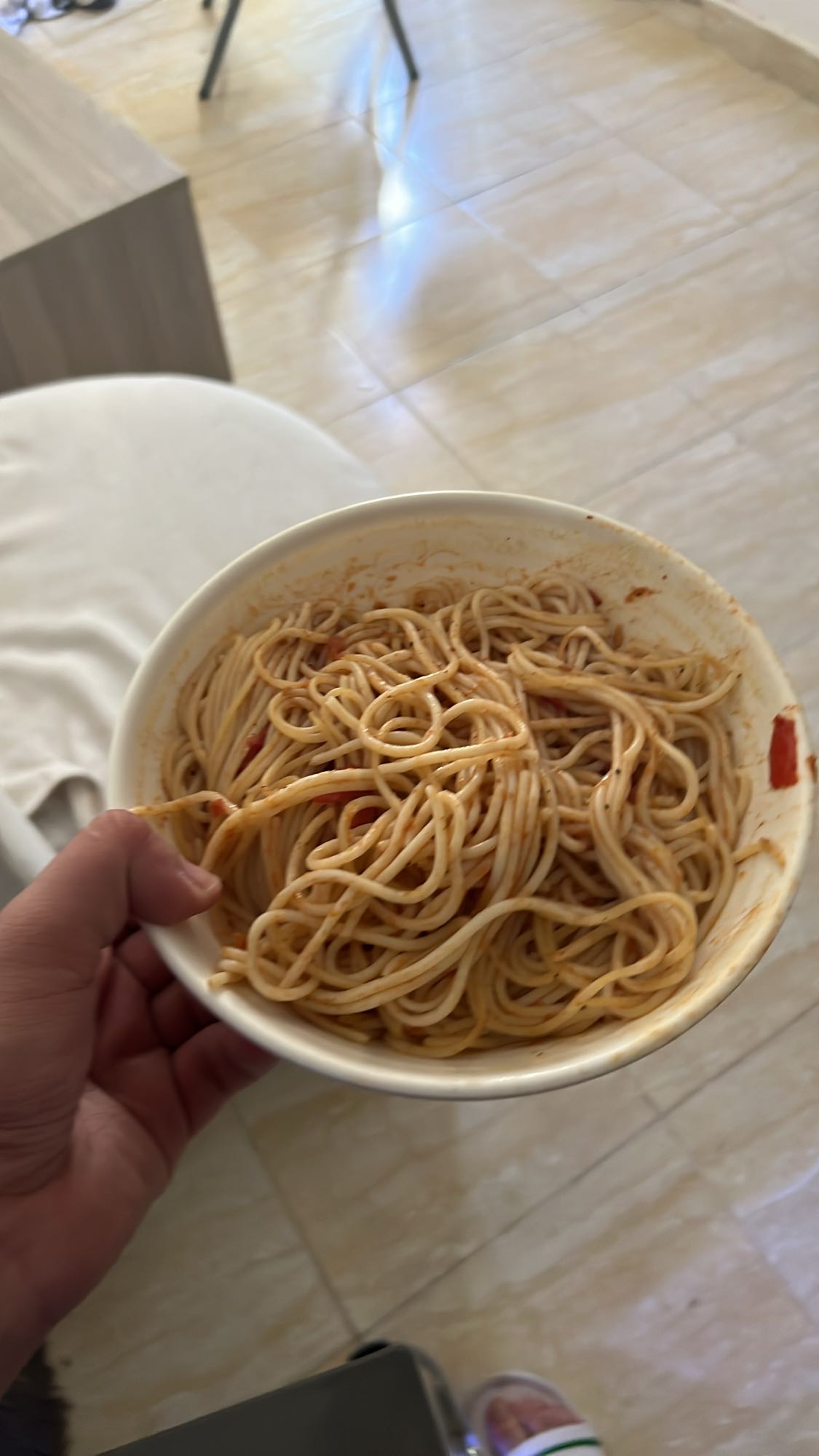 Tomato Spaghetti Bowl