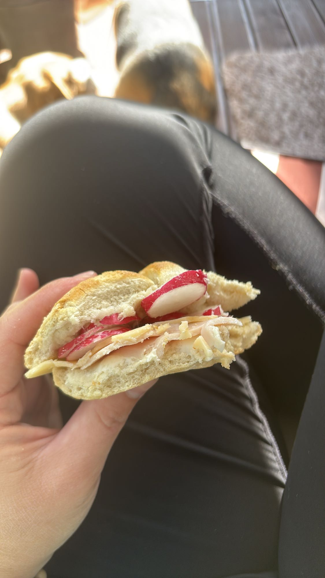 Kanapka z rzodkiewką