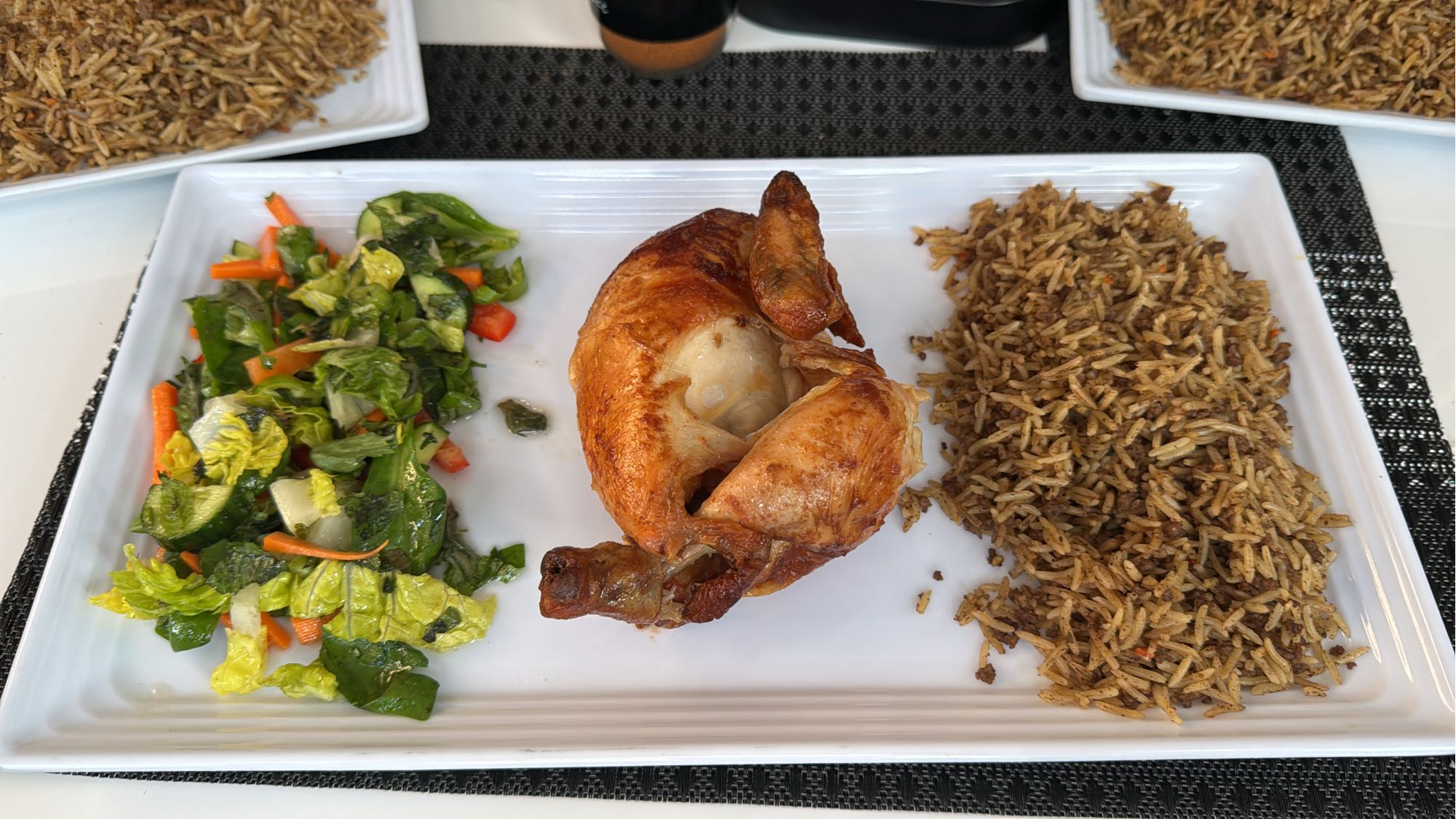 Grilled Chicken with Rice