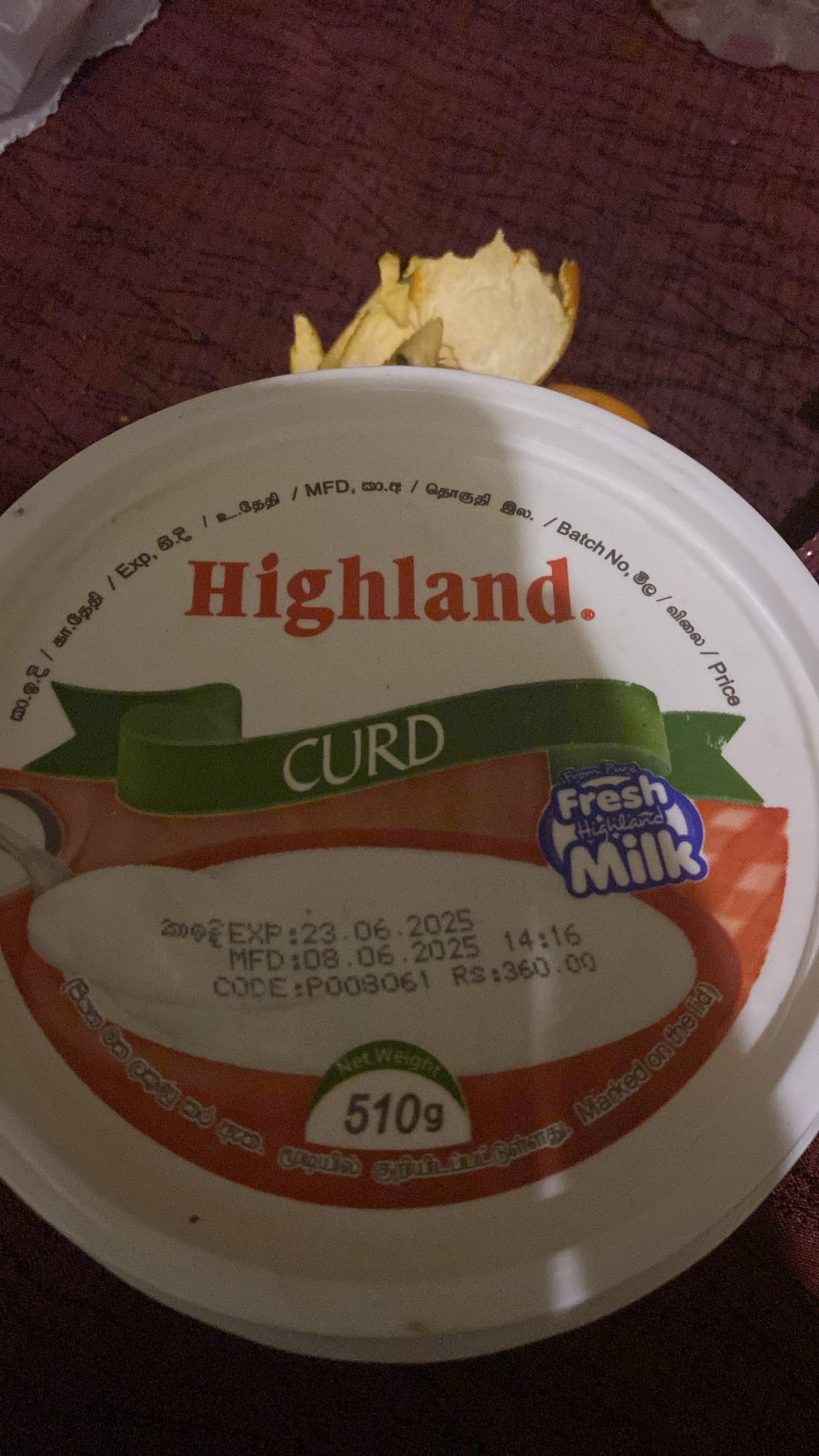 Highland Curd