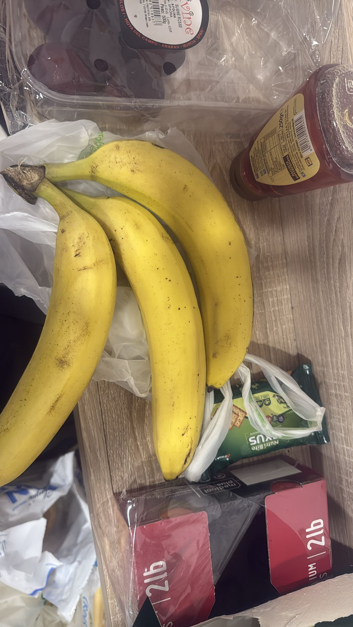 Banana and Grape Snack