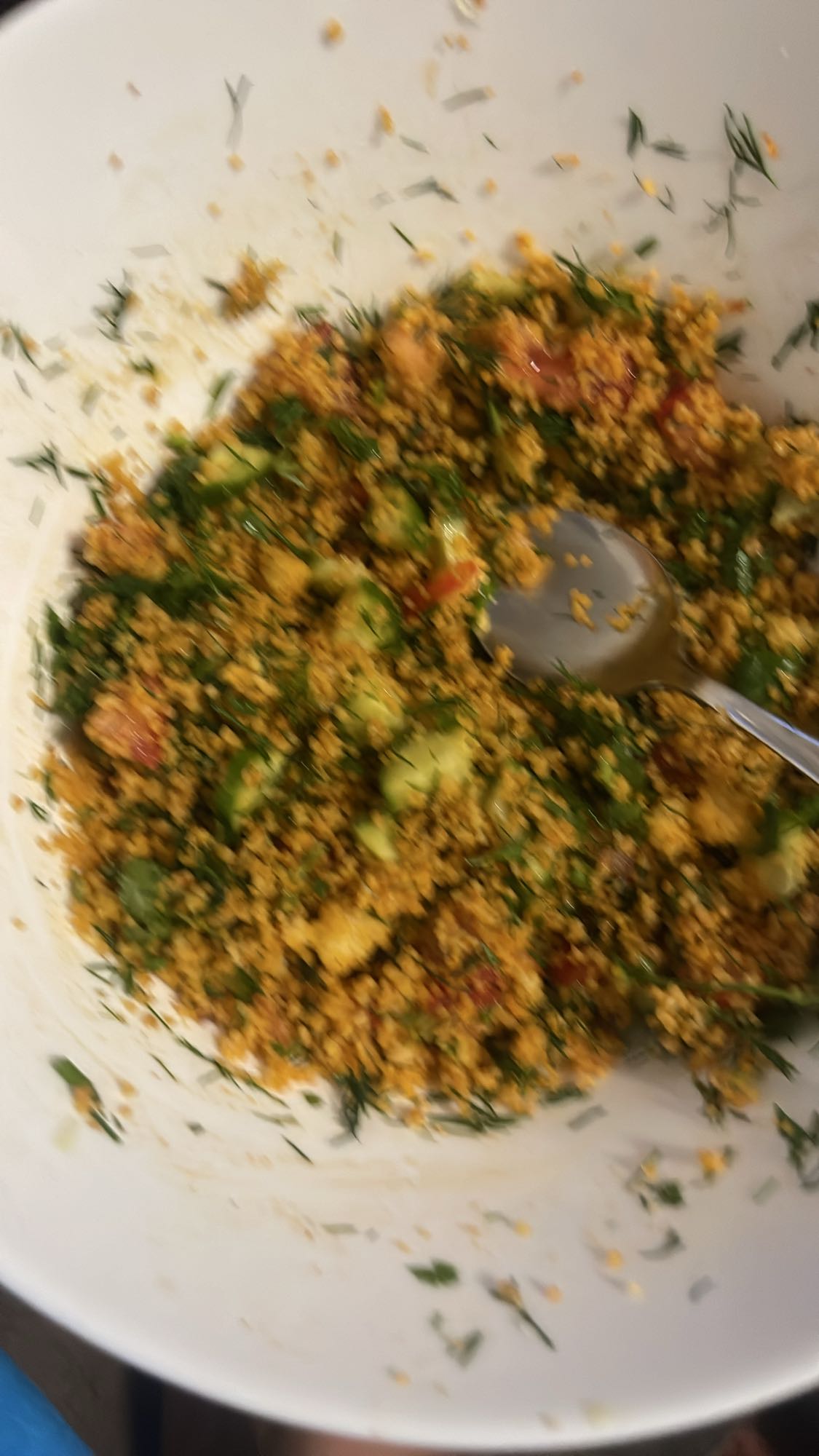 Bulgur Veggie Salad