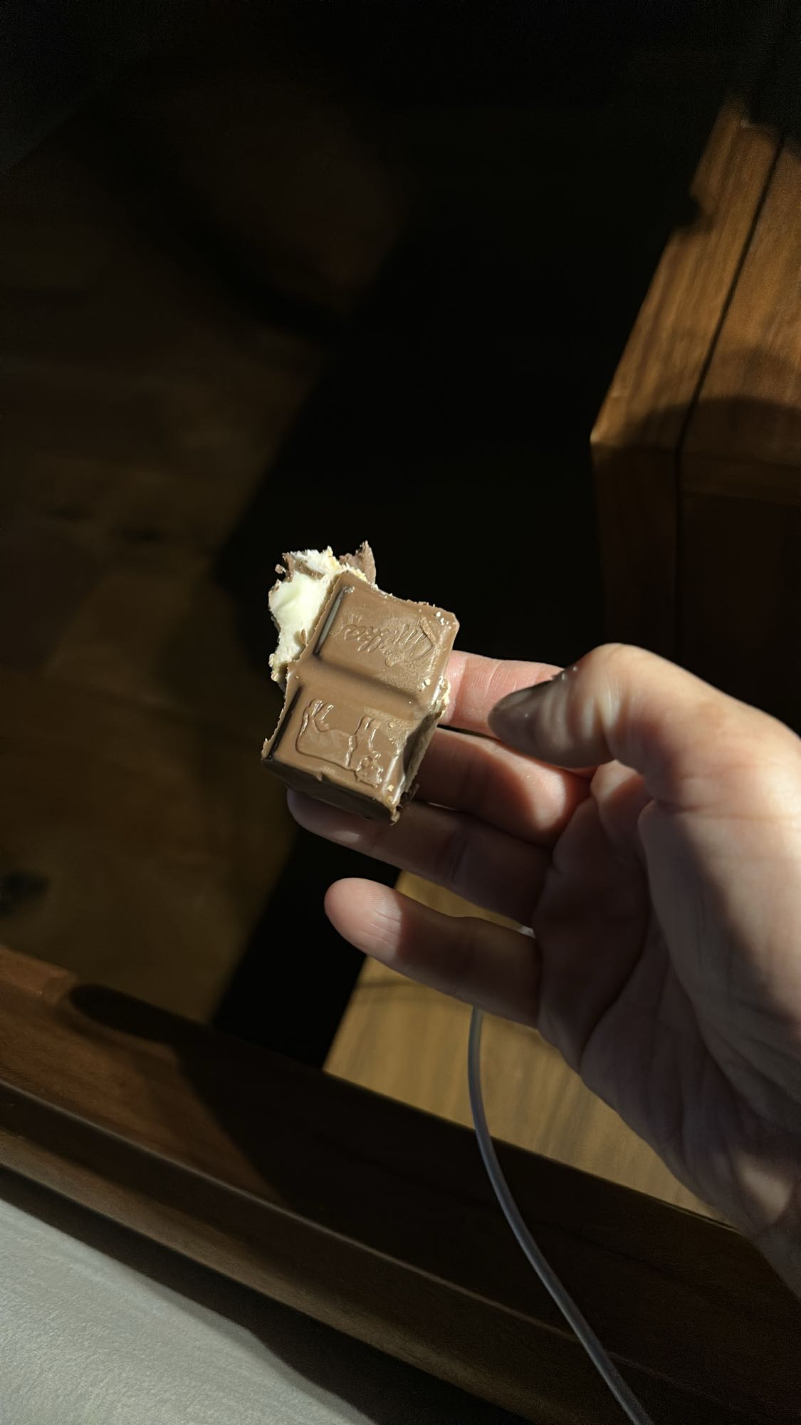 Milchschokolade mit Füllung