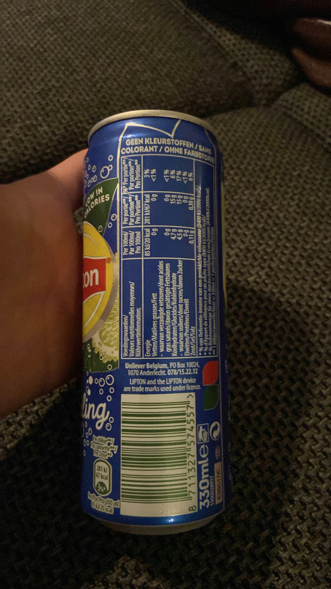 Lipton Ice Tea blikje