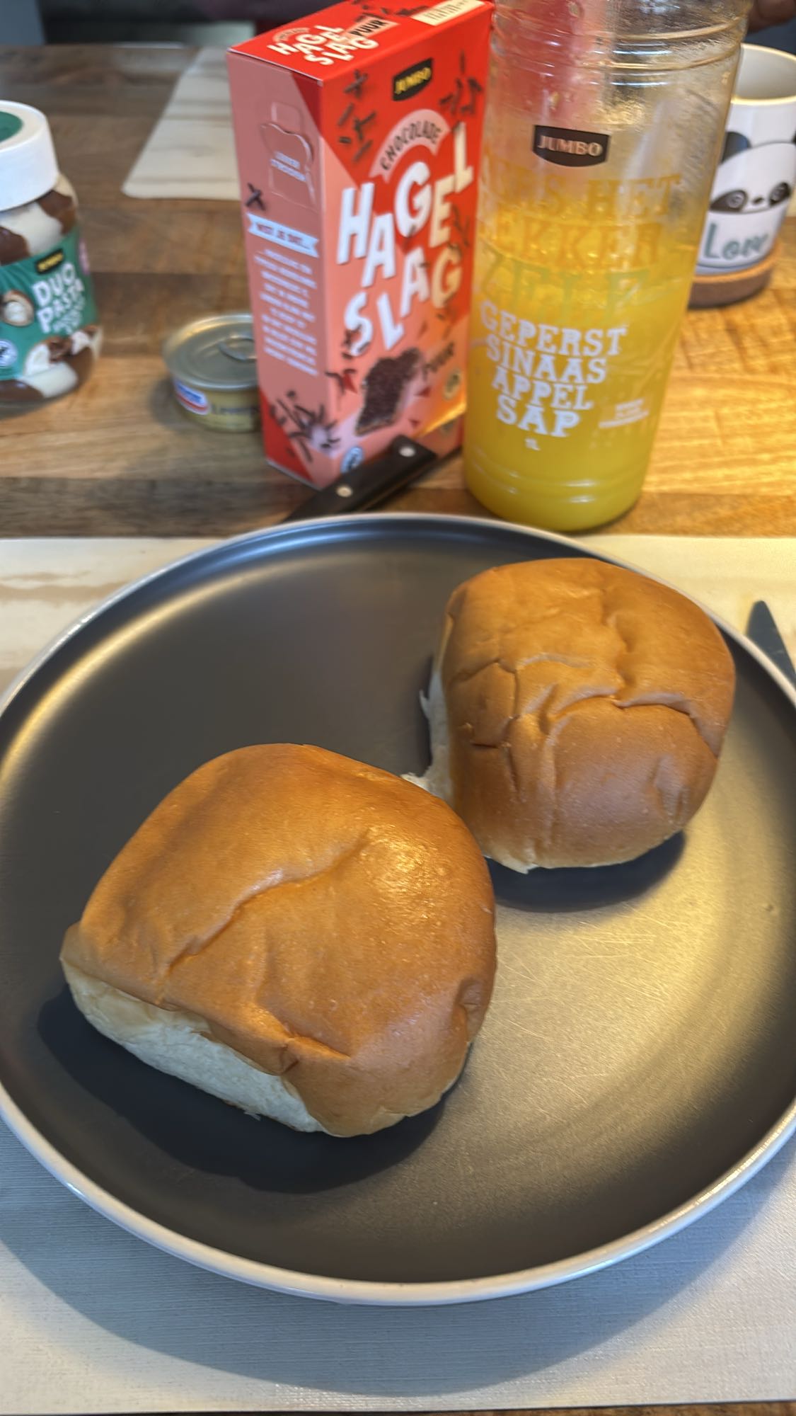 Broodje met hagelslag