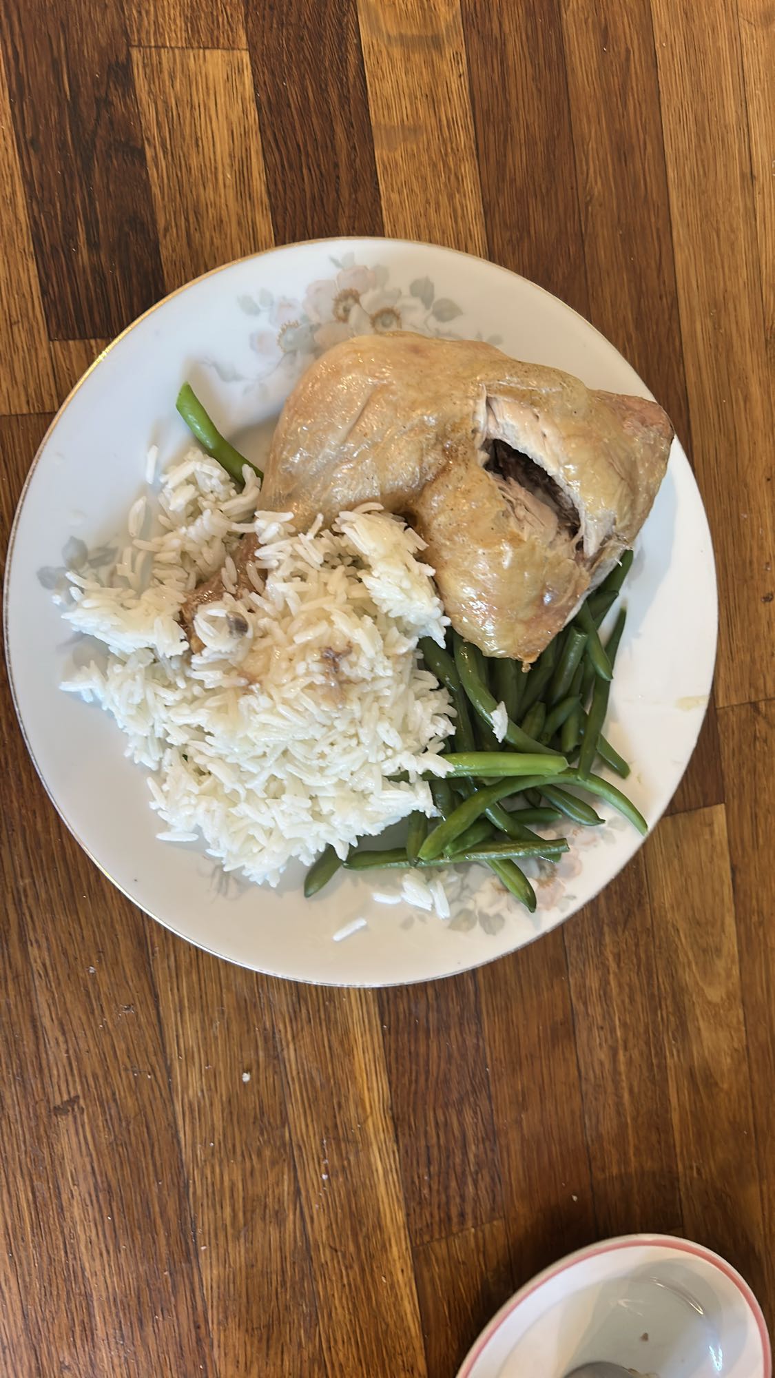 Kyckling med ris och bönor