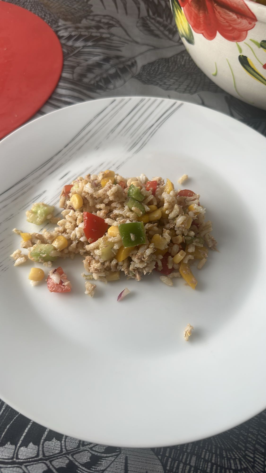 Salade de riz et légumes