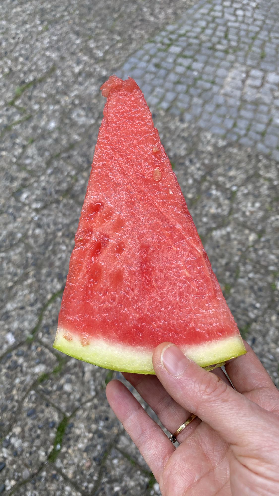 Wassermelonenstück