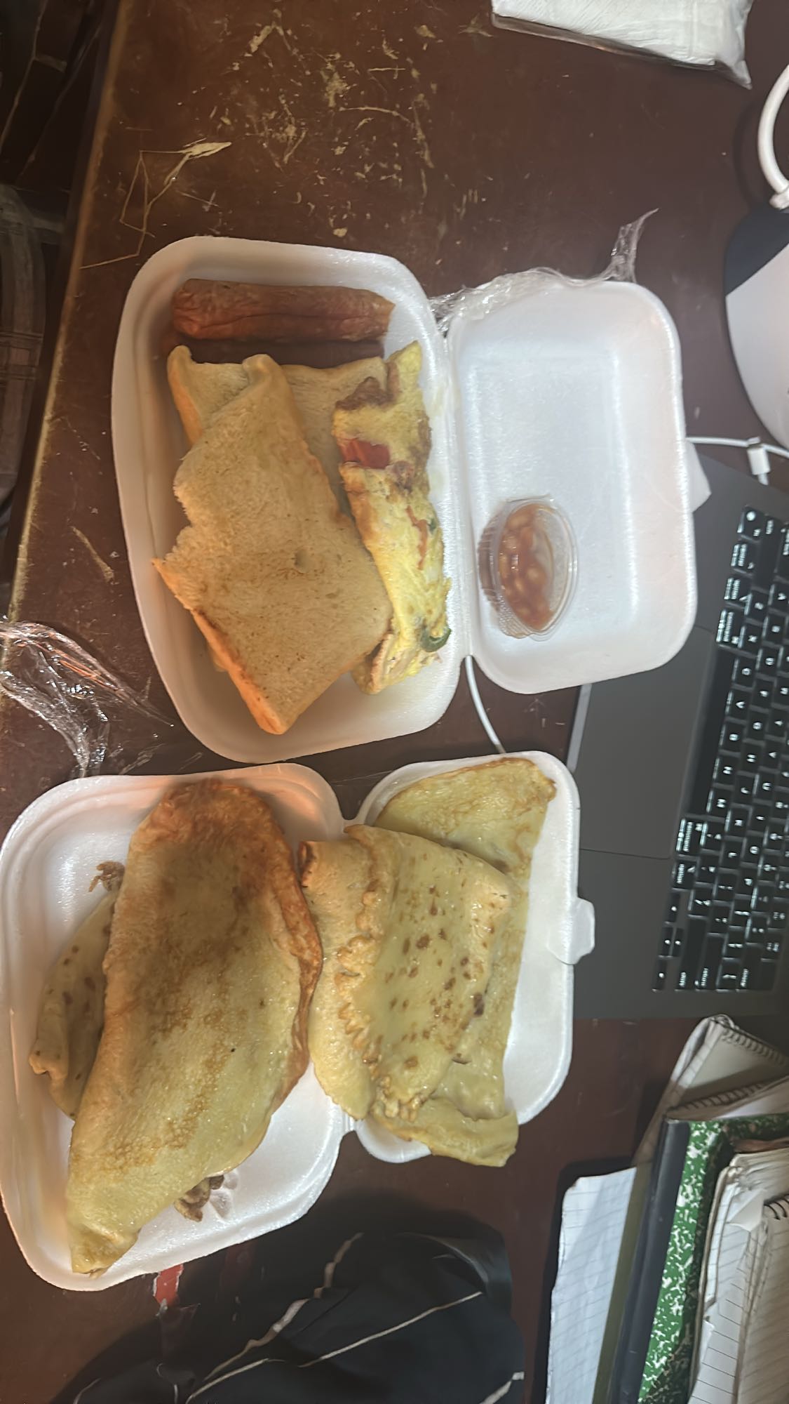 Breakfast Omelette & Crepes