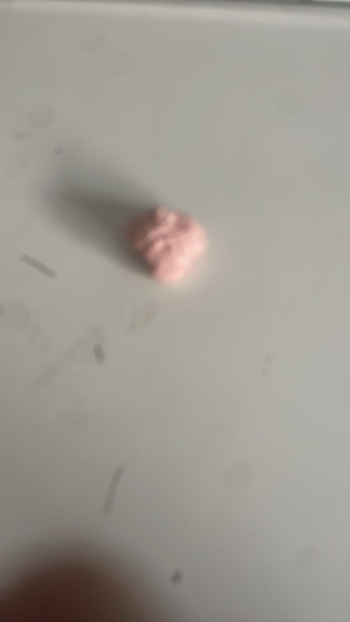 morceau de chewing-gum