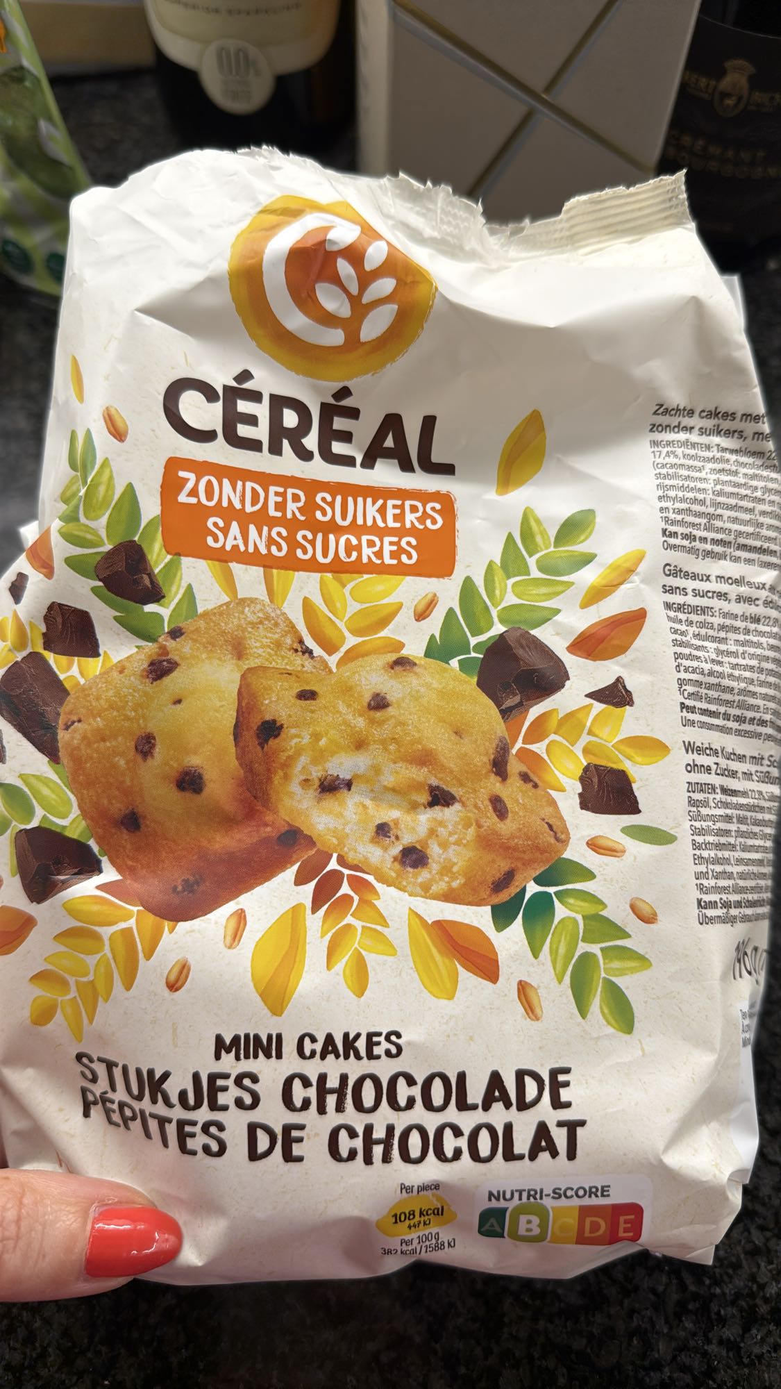 Mini cakes chocolade